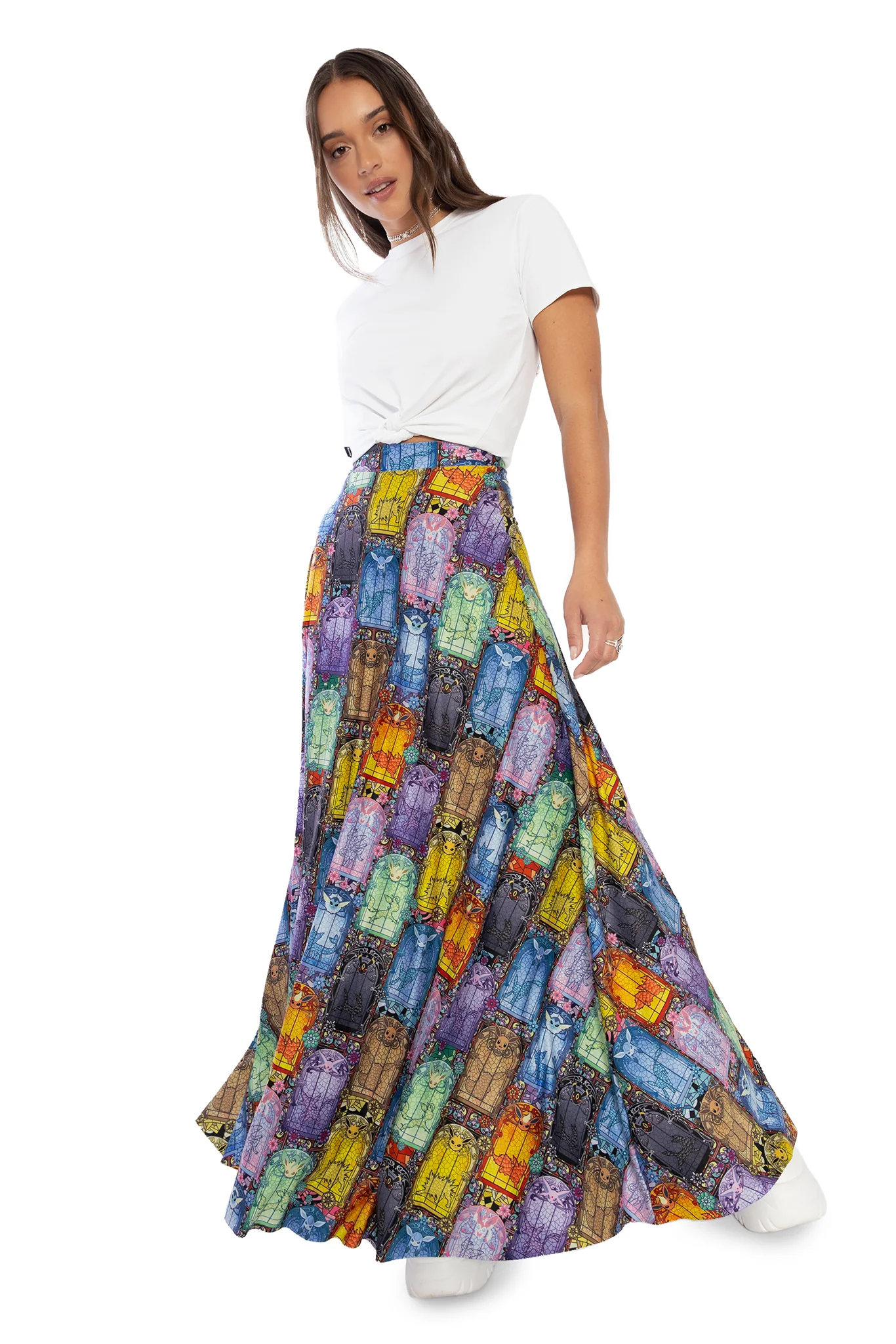 Stained Glass Eevee Maxi Skirt - Image 7
