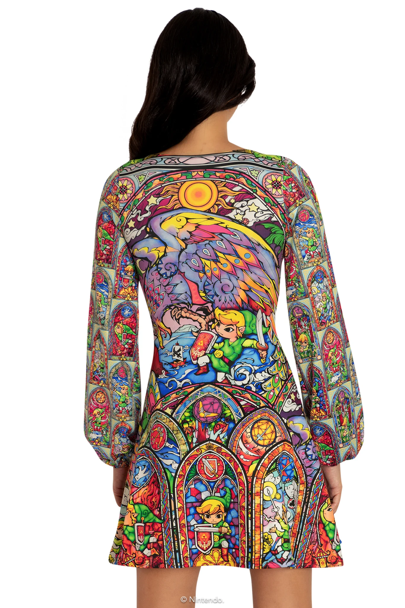 Stained Glass Hyrule Bell Dress - Image 2