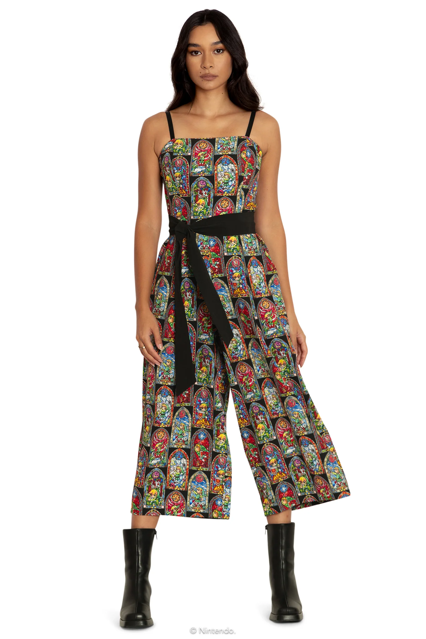 Stained Glass Link Picnic Jumpsuit - Image 5