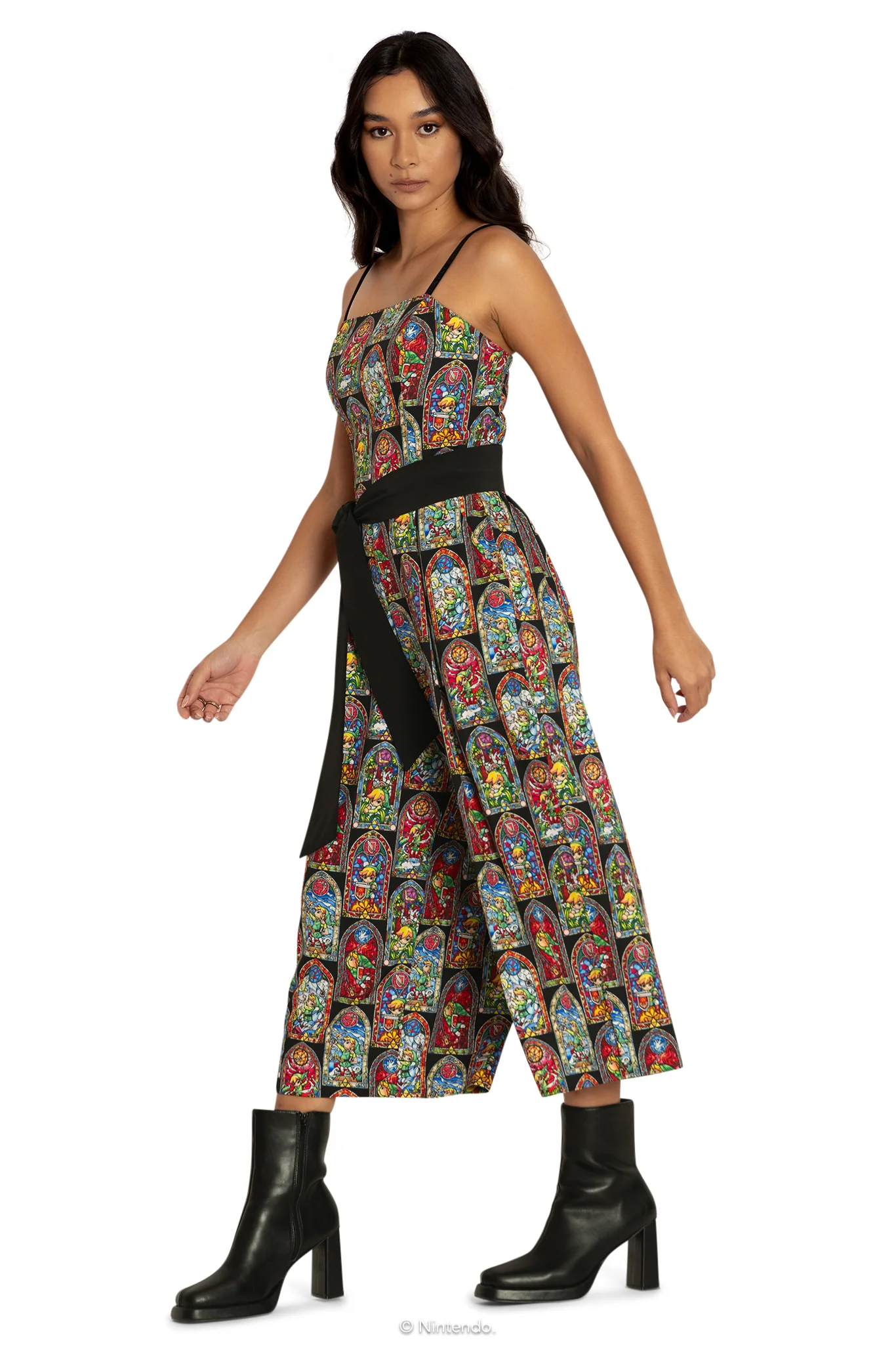 Stained Glass Link Picnic Jumpsuit - Image 6