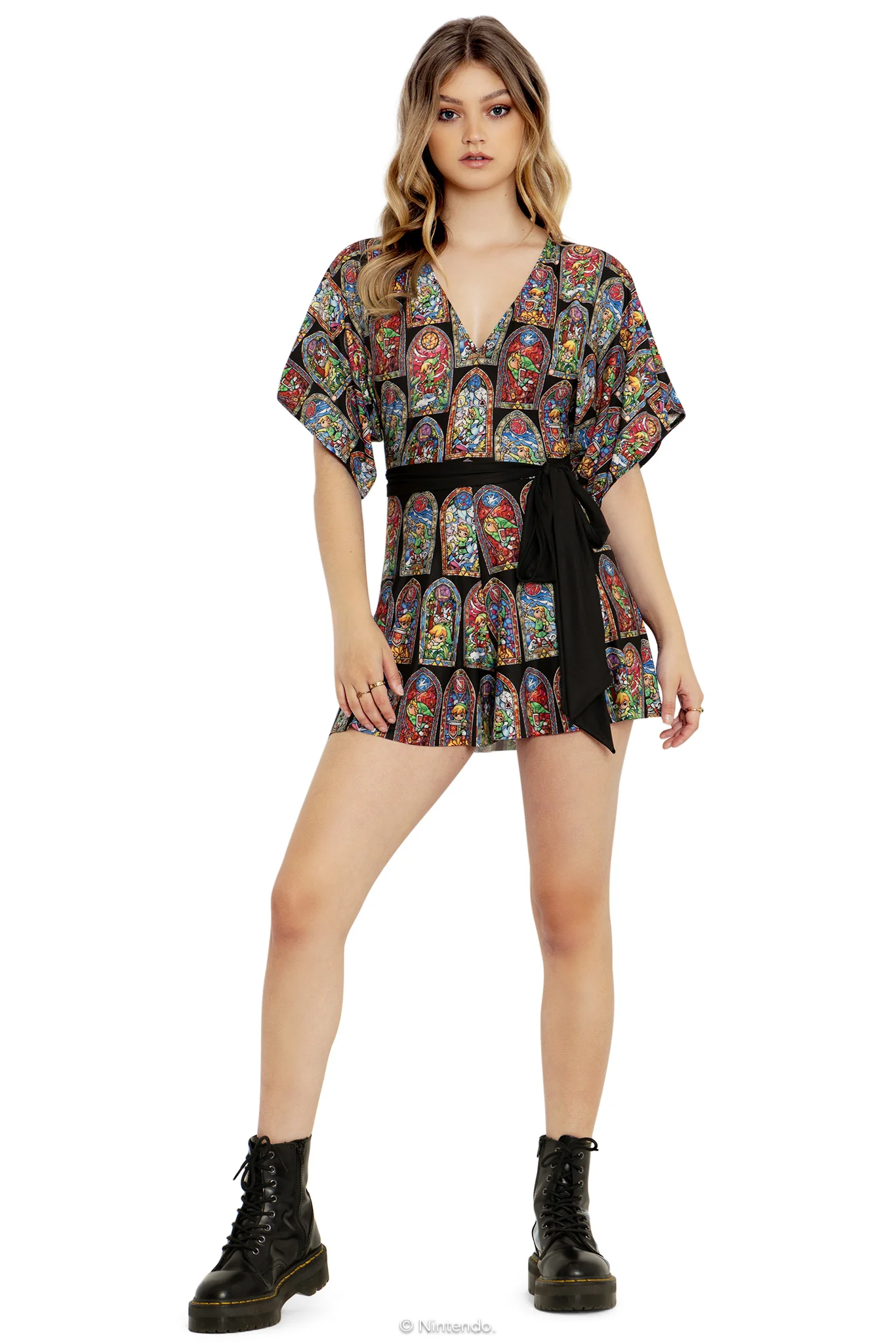 Stained Glass Link Slinky Playsuit - Image 5