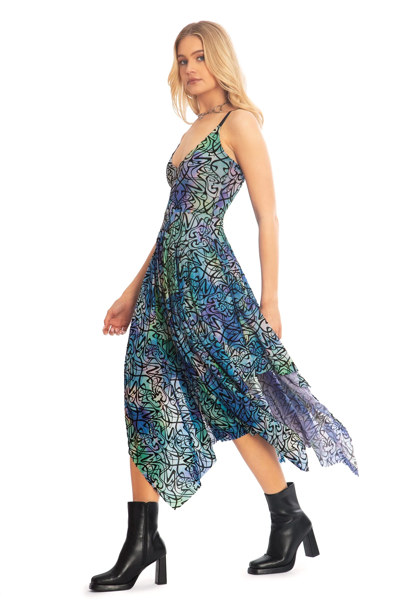 Stained Glass Zaun Handkerchief Dress - Image 6