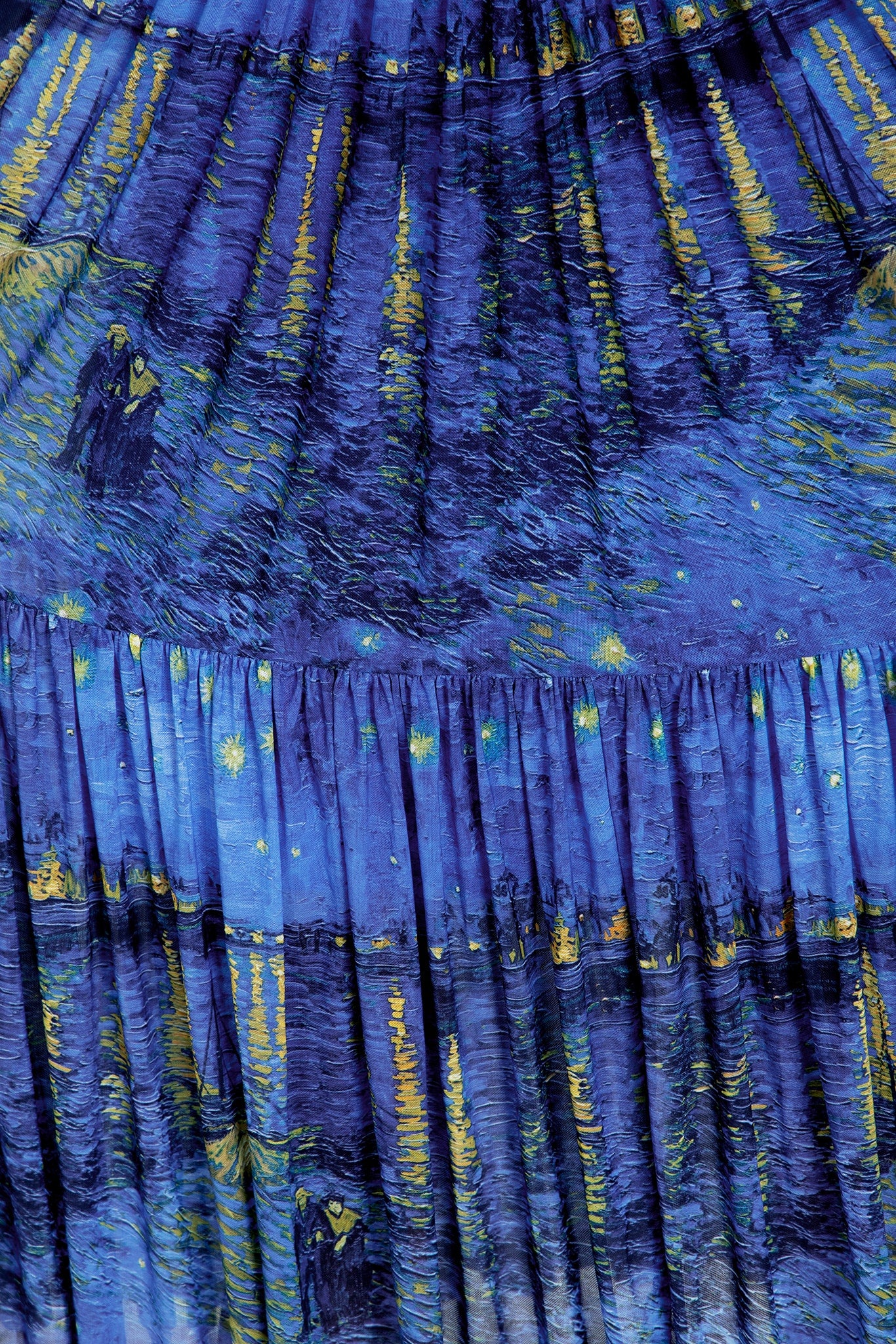Starry Night Over The Rhône Sheer Midaxi Dress - Image 5