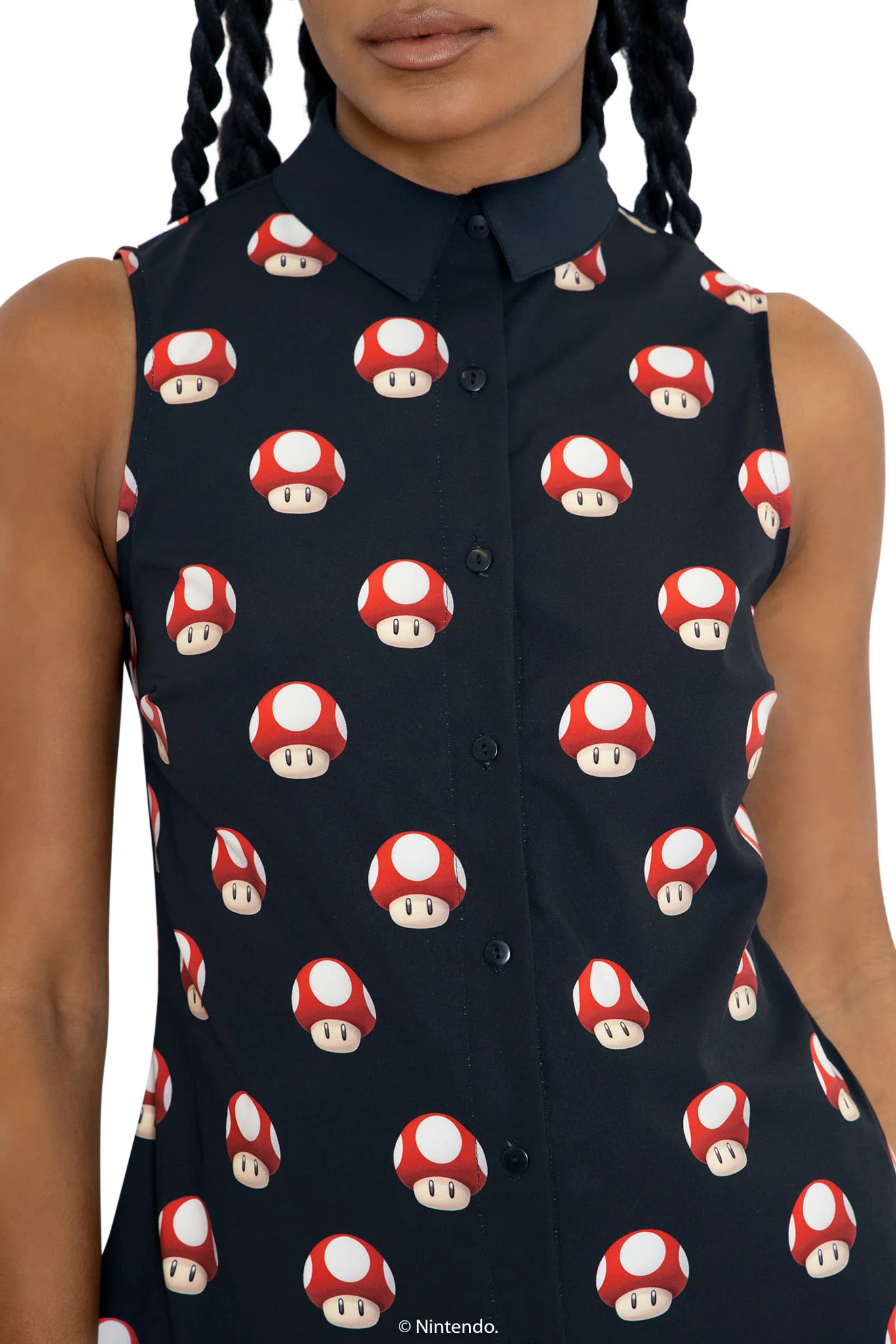 Super Mushrooms Business Time Shirt - Image 3