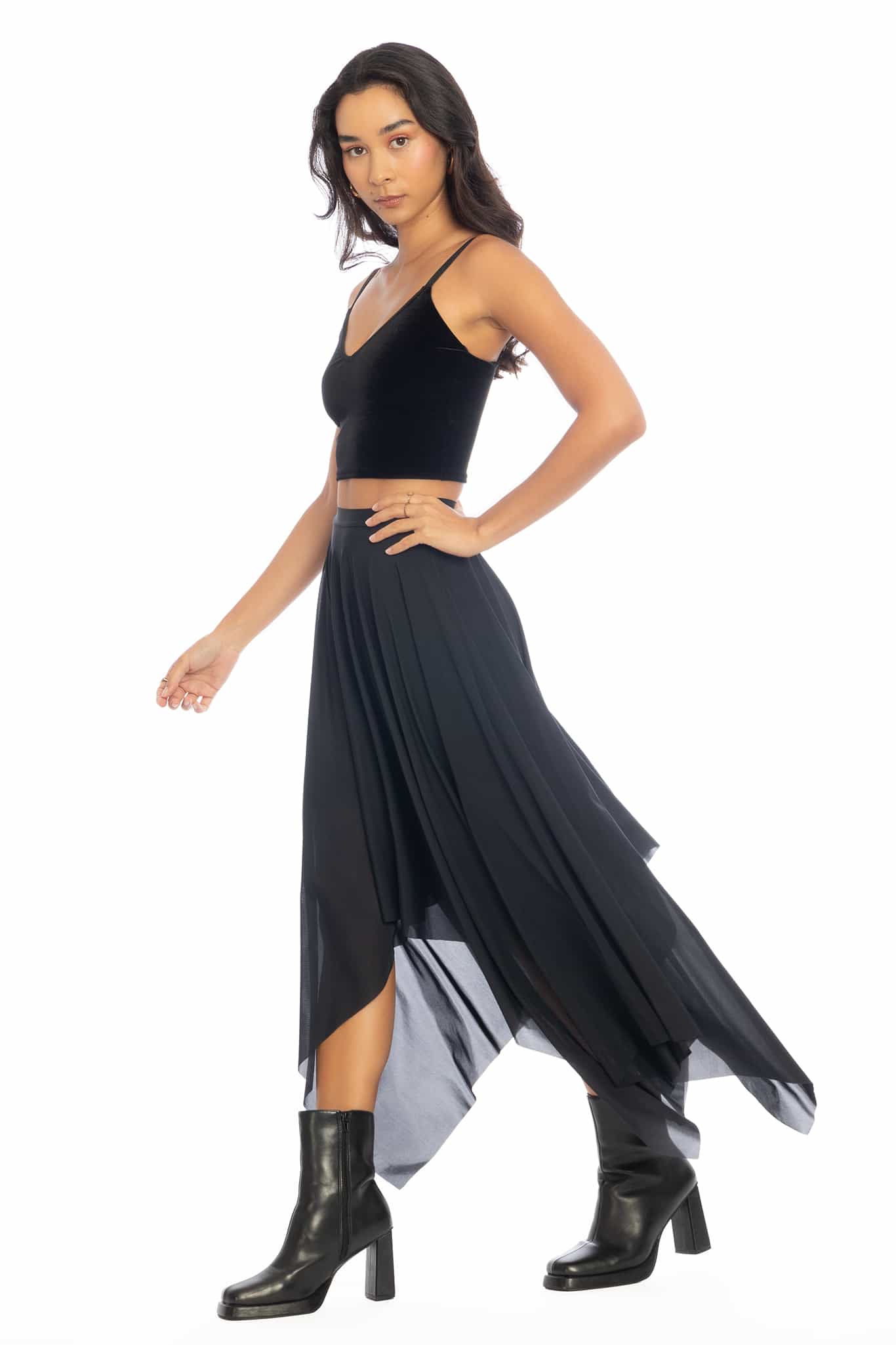 Super Sheer Handkerchief Skirt - Image 5