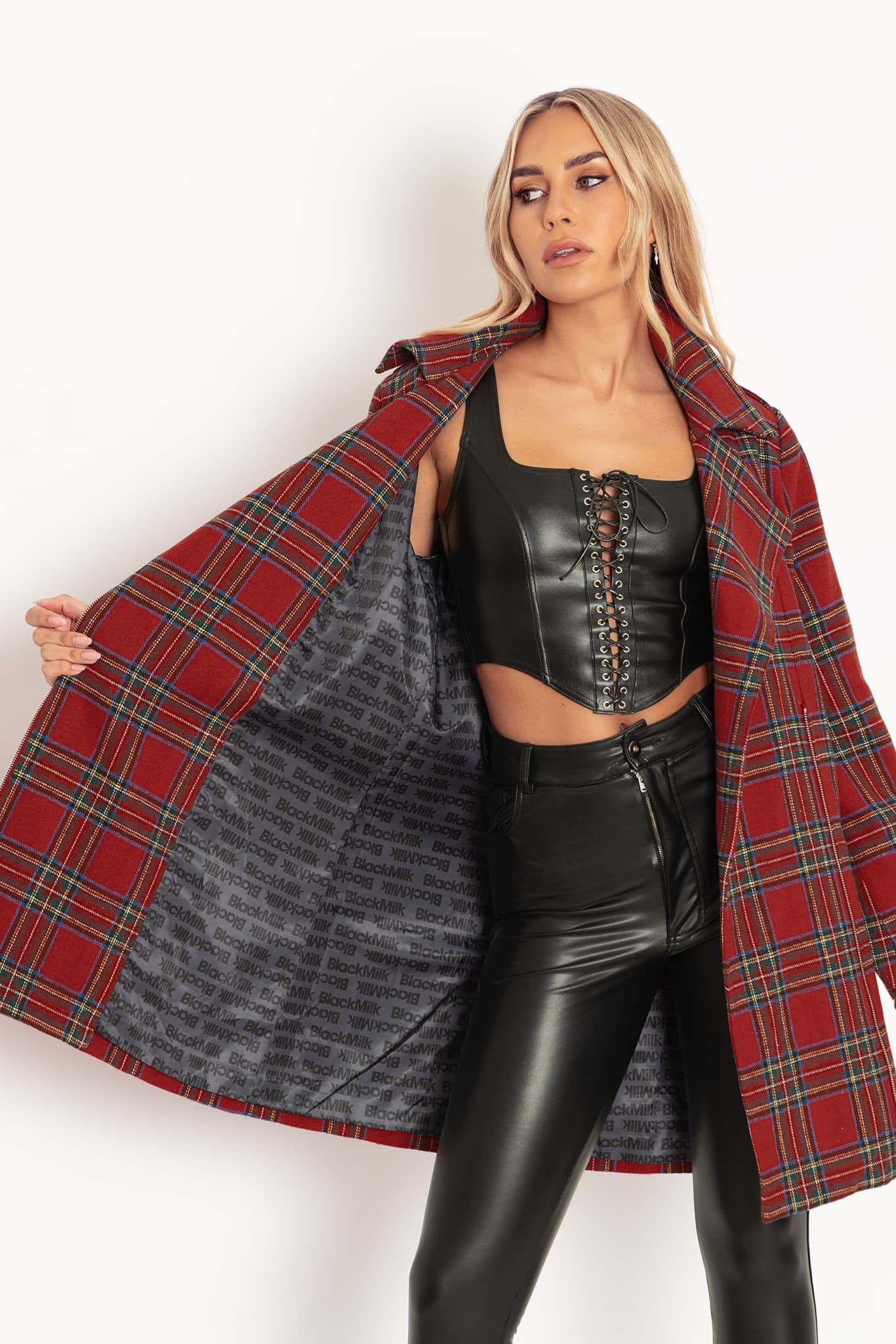 Tartan Flame Coat - Image 3