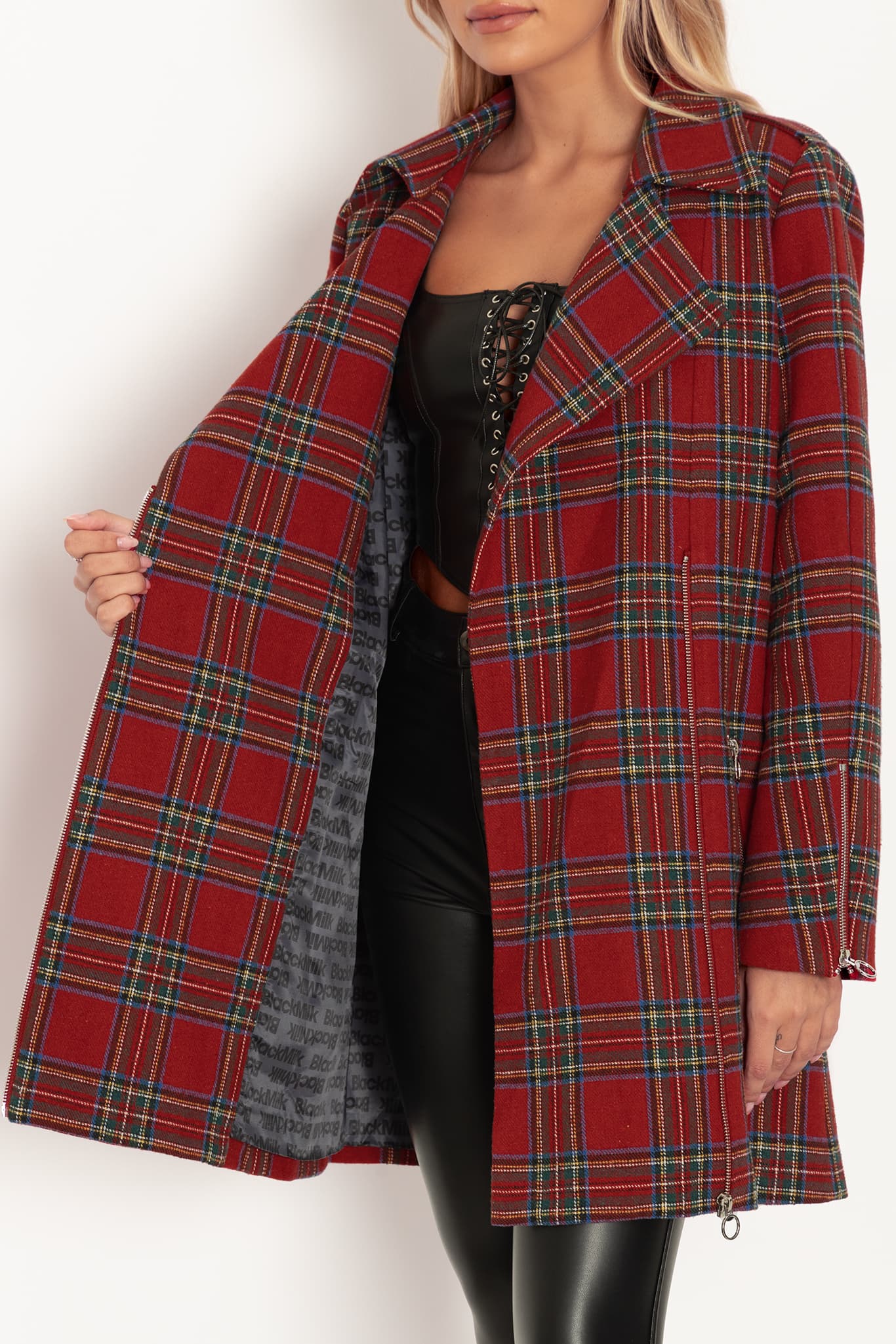 Tartan Flame Coat - Image 5