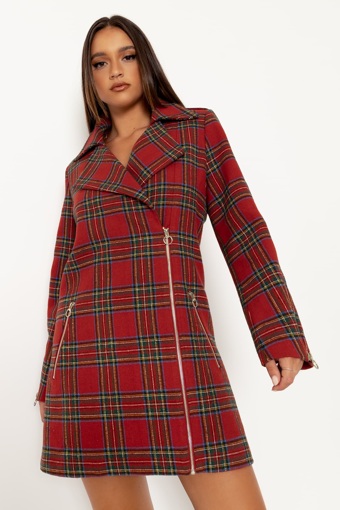 Tartan Flame Coat - Image 8