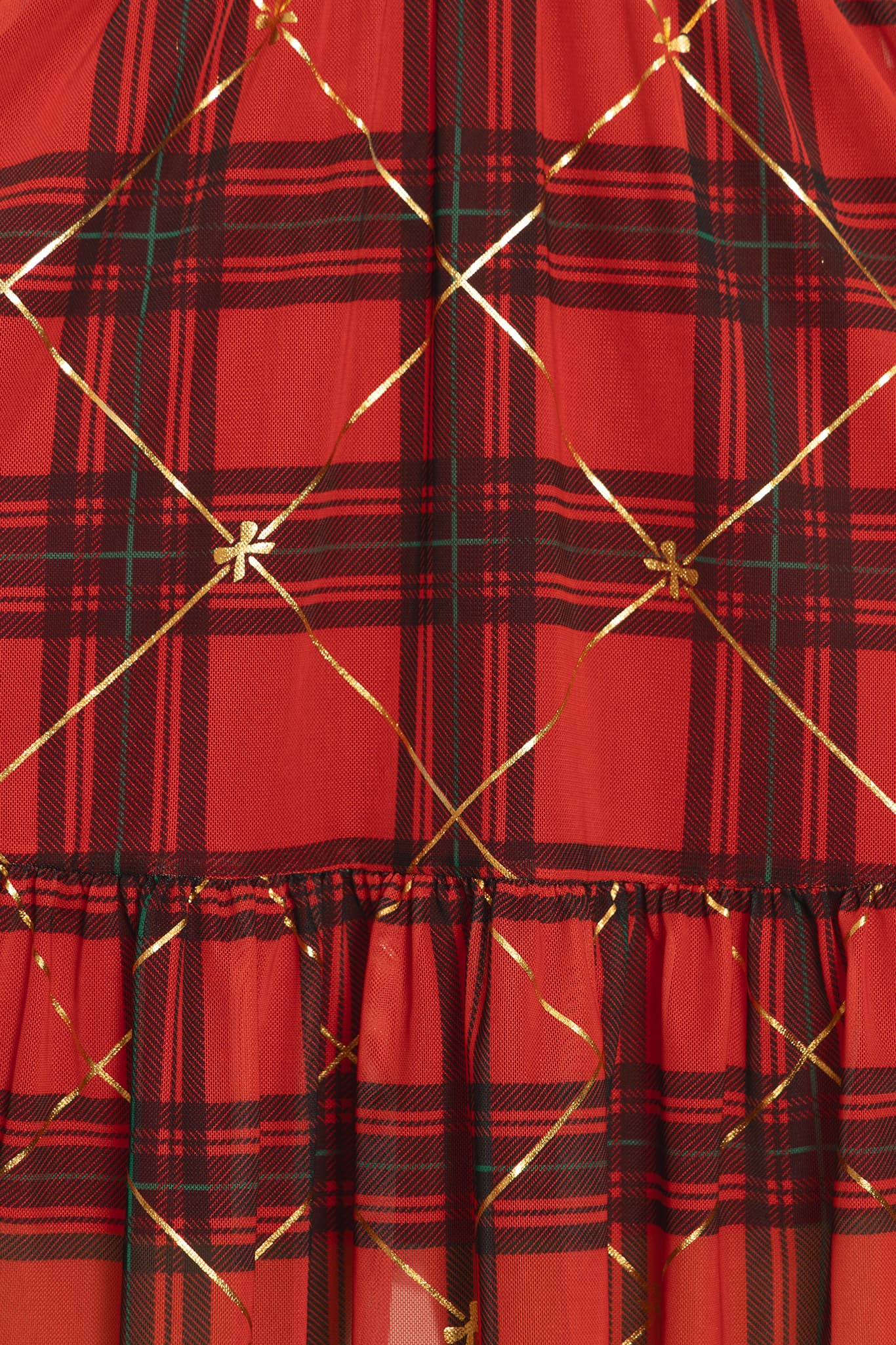 Tartan Gift Wrap Bow Back Dress - Image 4