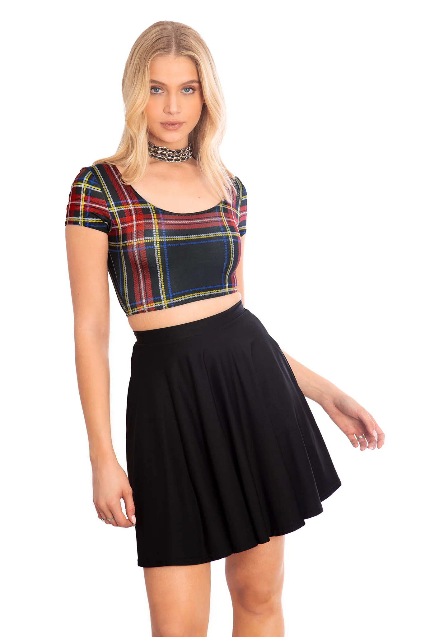 Tartan Old School Nana Suit Top - Image 5