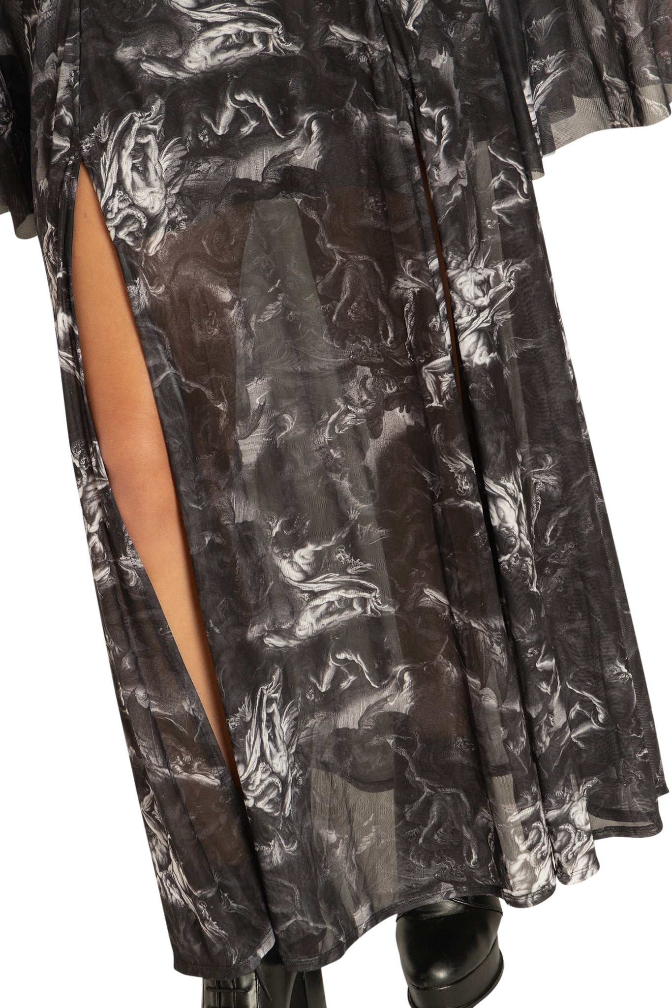 The Fall Of The Rebel Angels Off The Shoulder Maxi Dress - Image 4