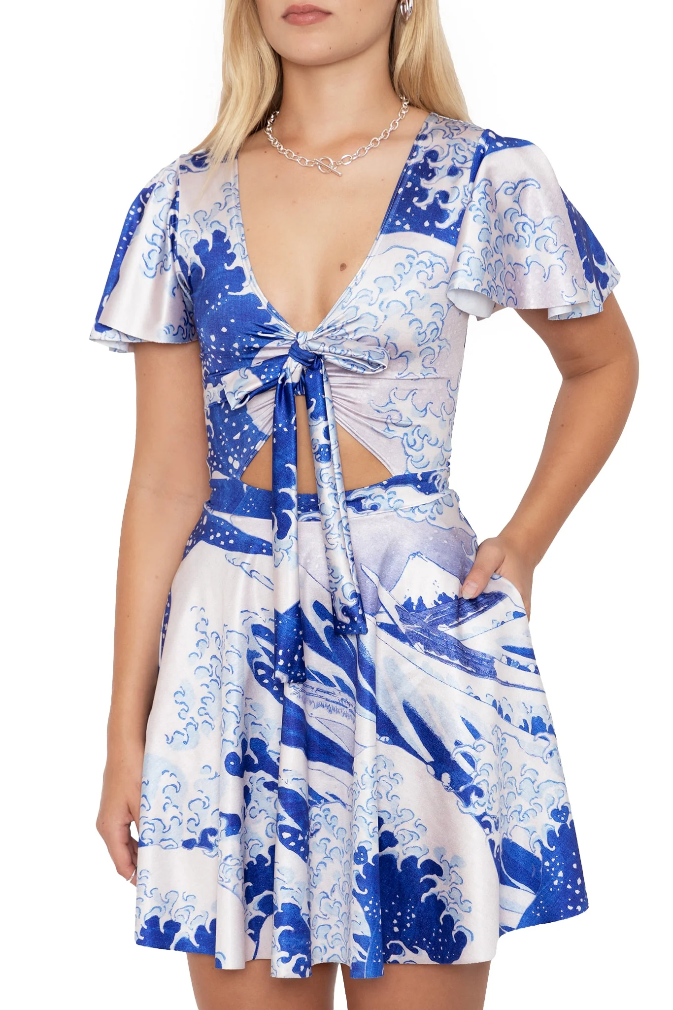 The Great Wave Rio Skater Dress - Image 3