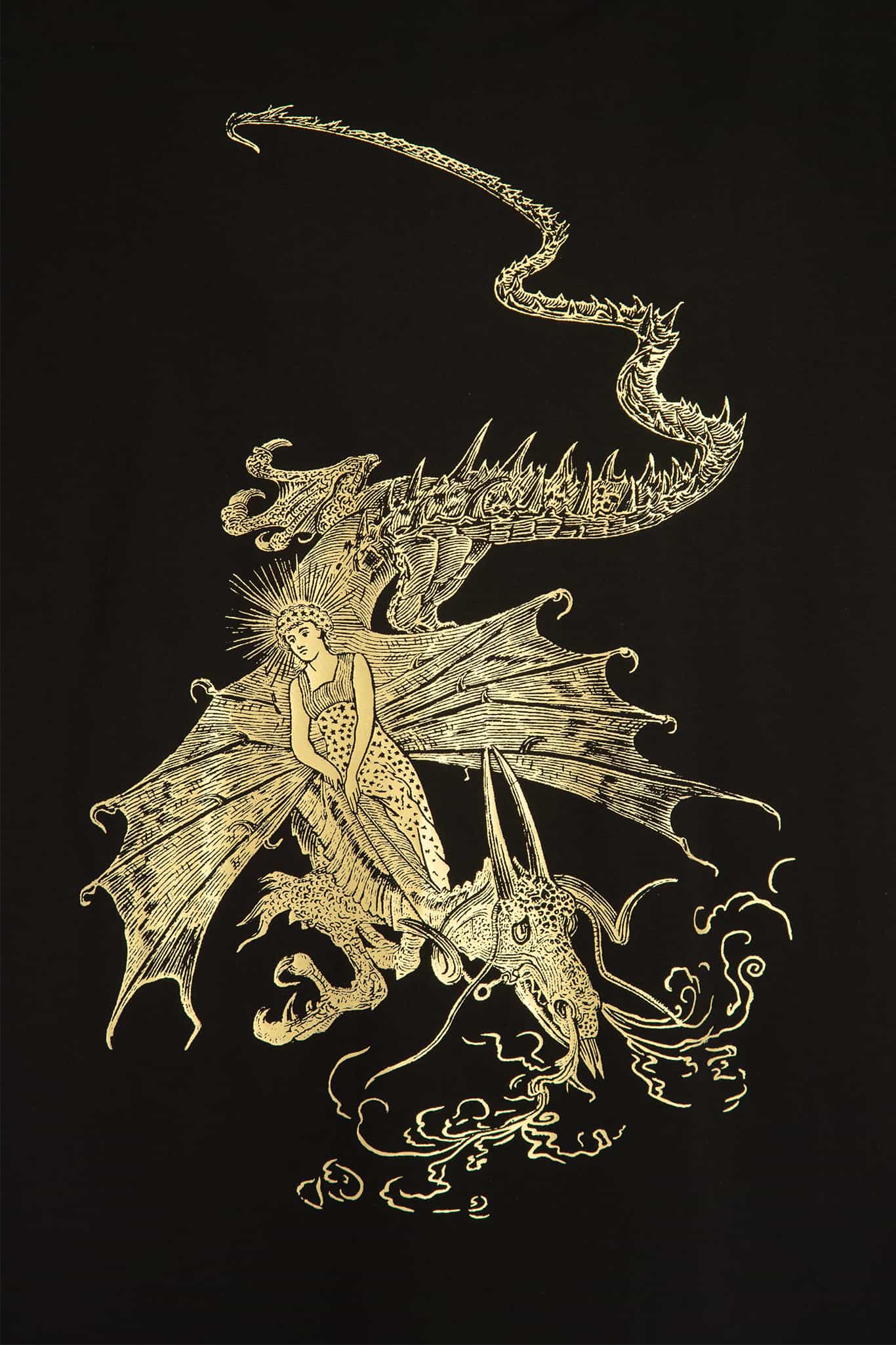 The Green Fairy Book Giant Tee - Image 4