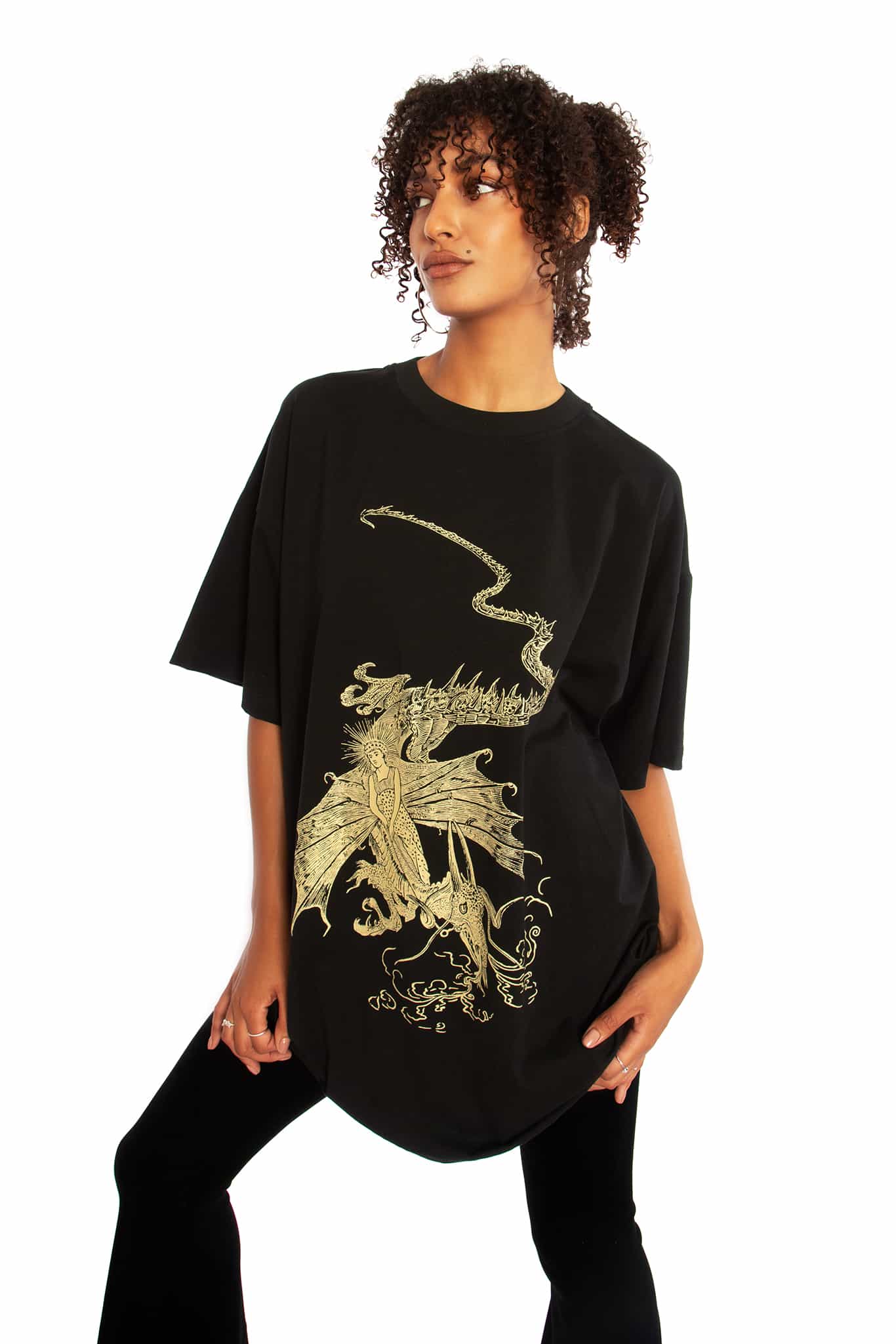 The Green Fairy Book Giant Tee - Image 8
