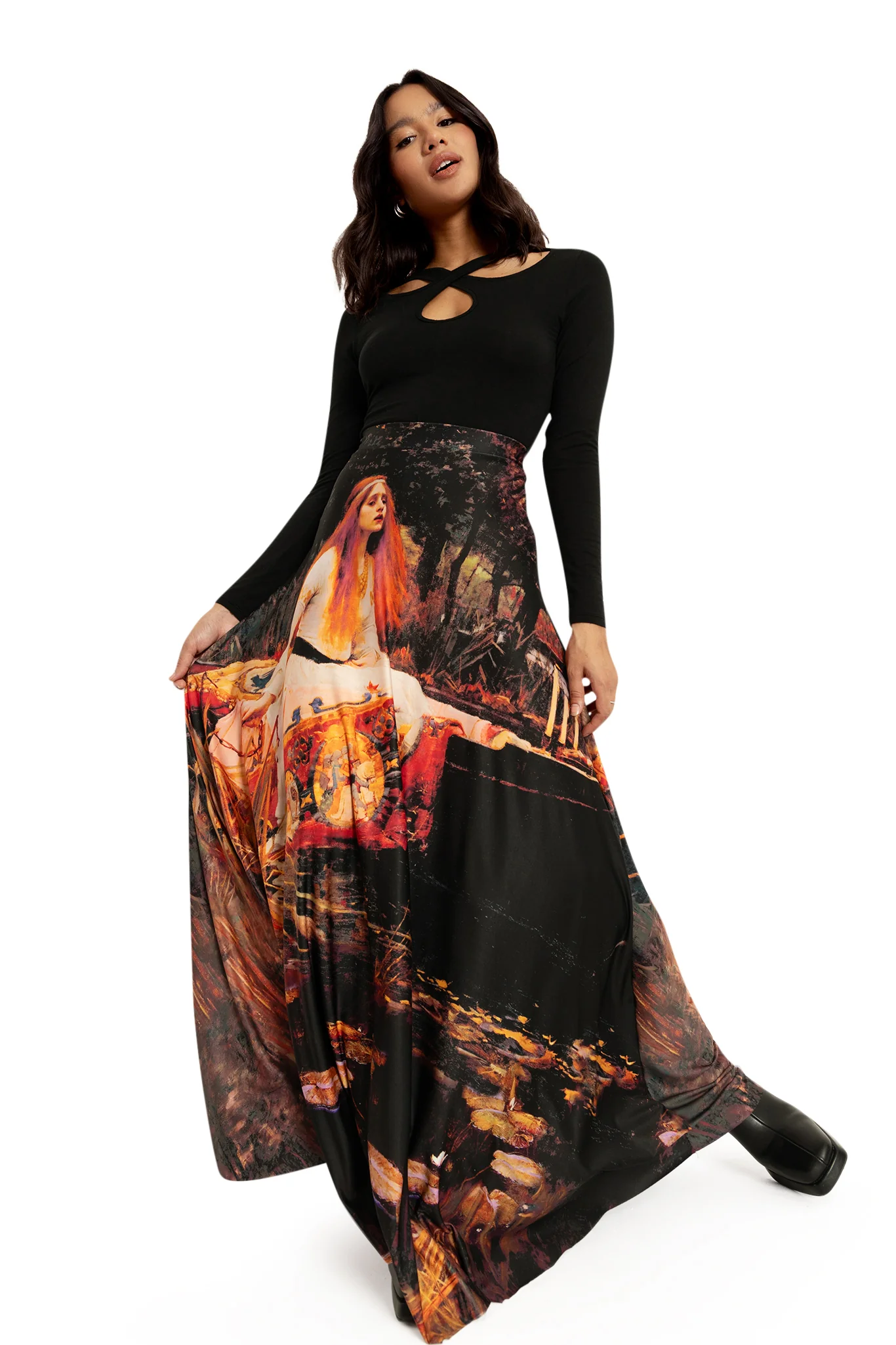 The Lady Of Shalott Maxi Skirt - Image 5