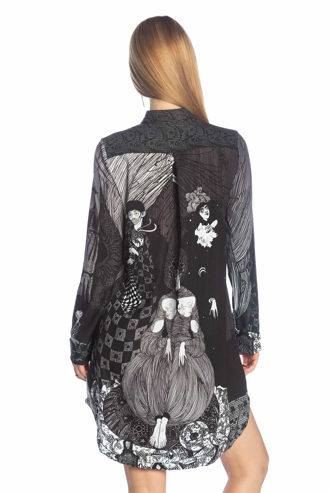 The Lock Business Time Shirt Dress - Image 2