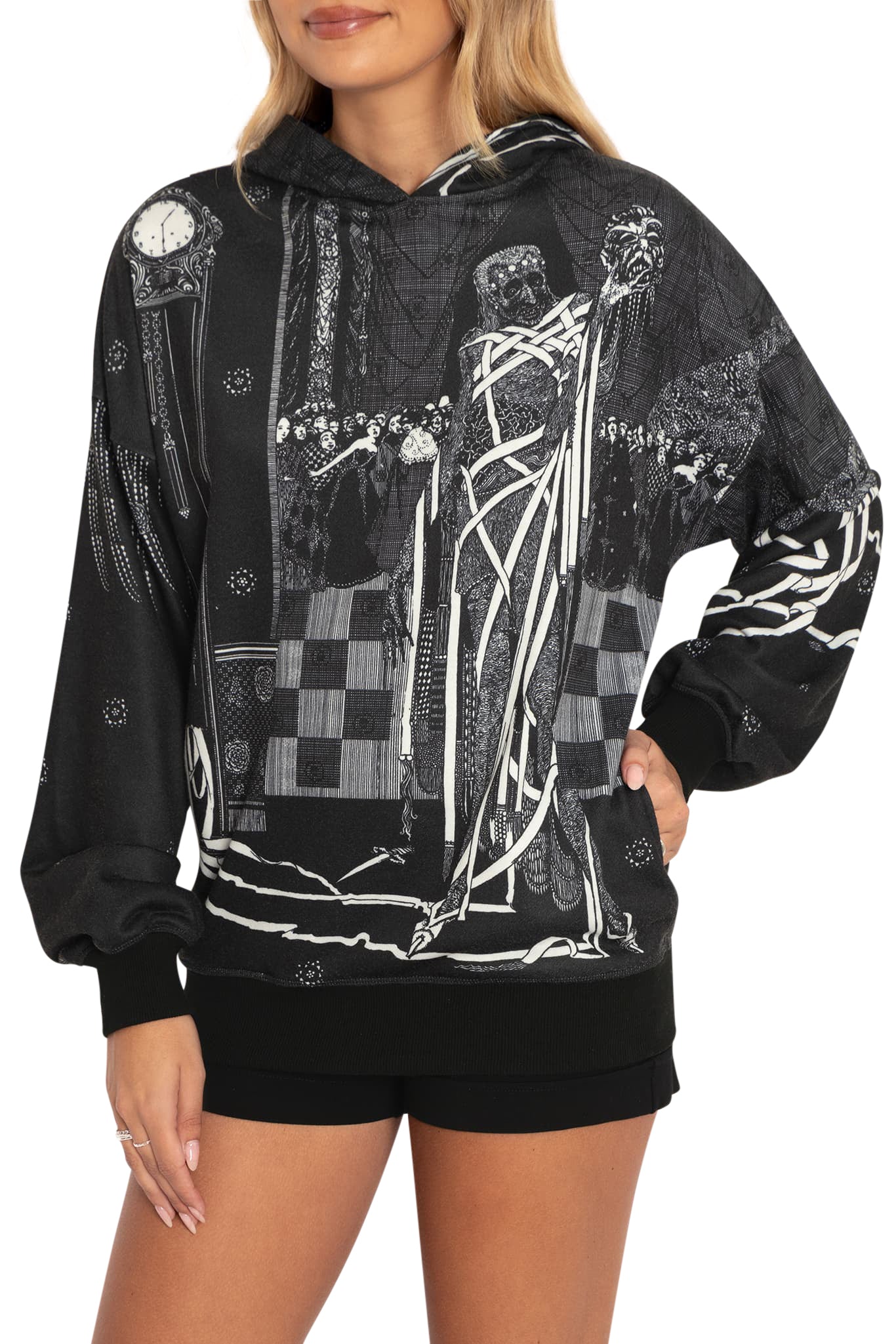 The Masque Of The Red Death Hoodie - Image 3