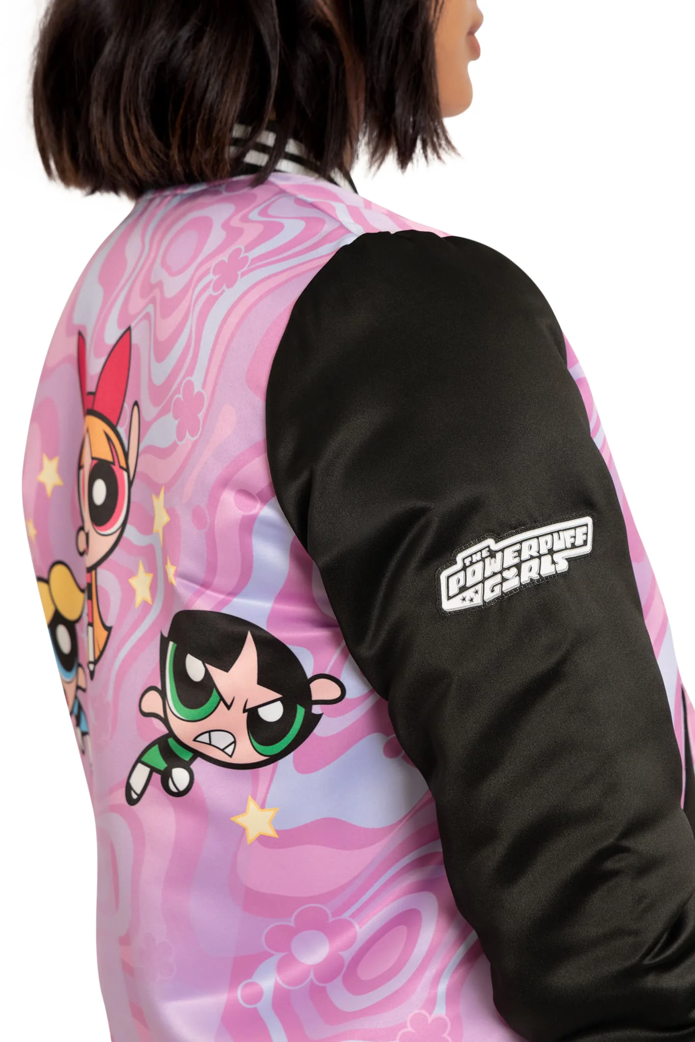 The Powerpuff Girls Shiny Bomber Jacket - Image 5