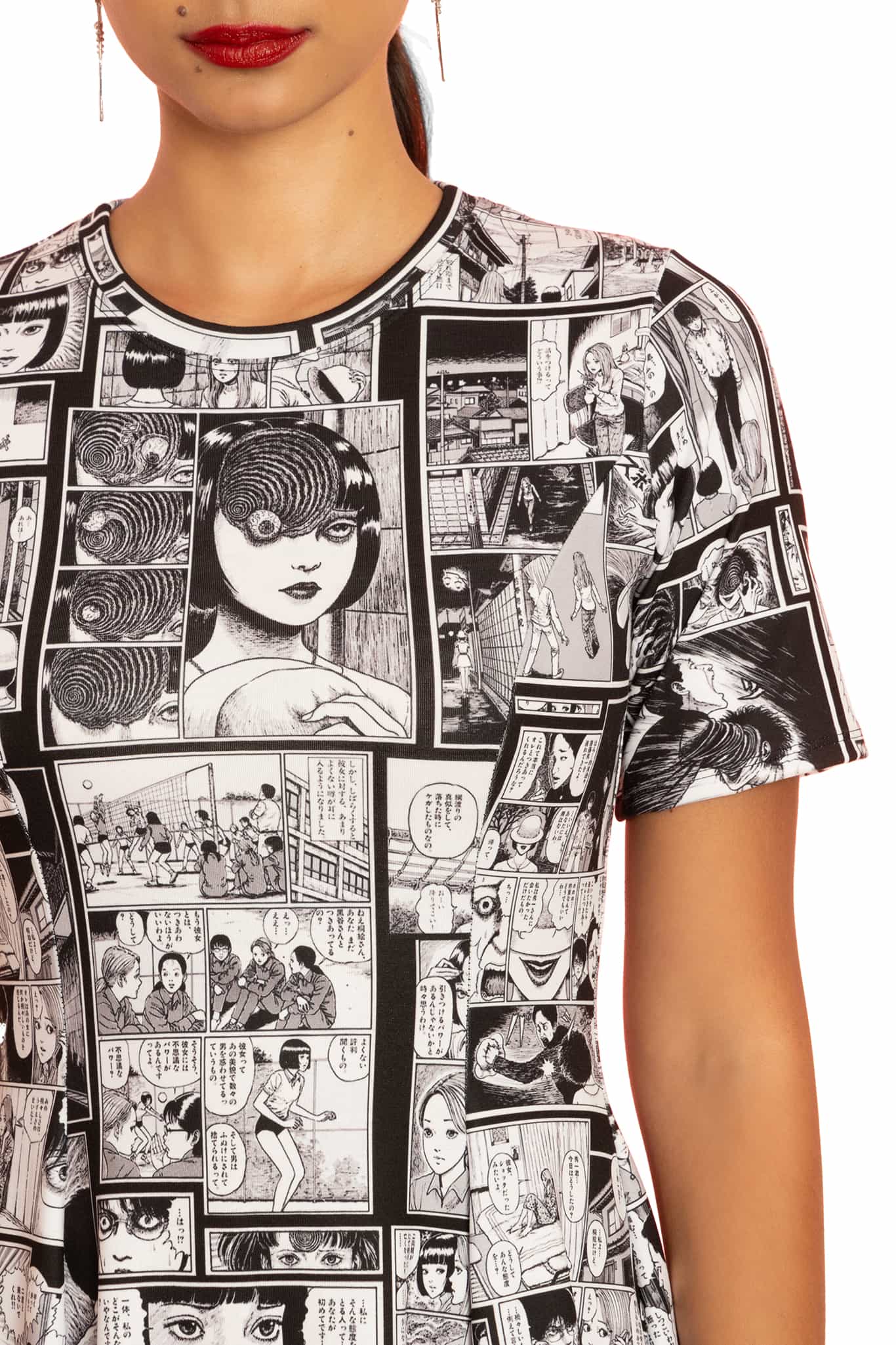 The Scar Longline Evil Tee Dress - Image 5