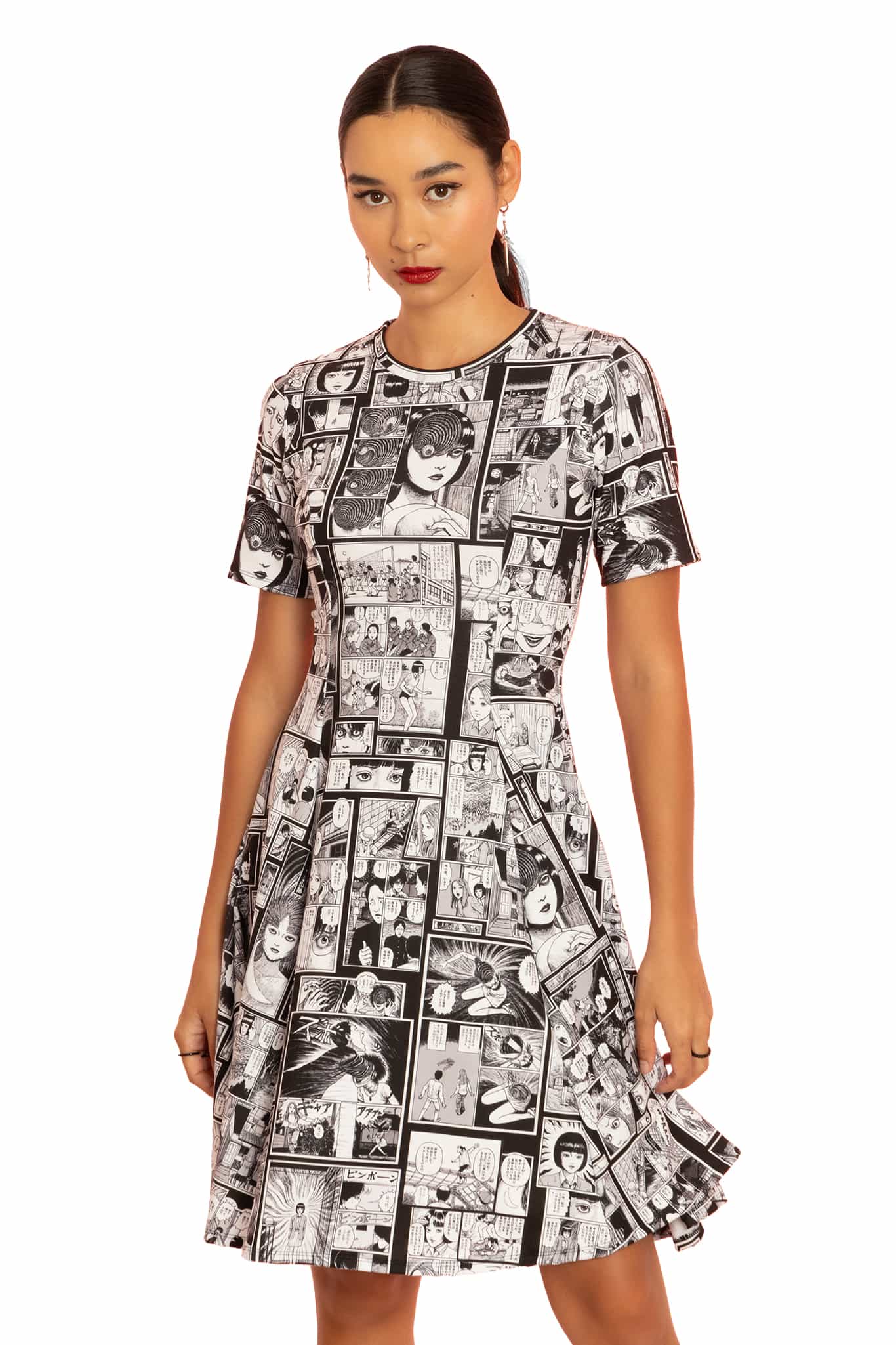 The Scar Longline Evil Tee Dress - Image 8