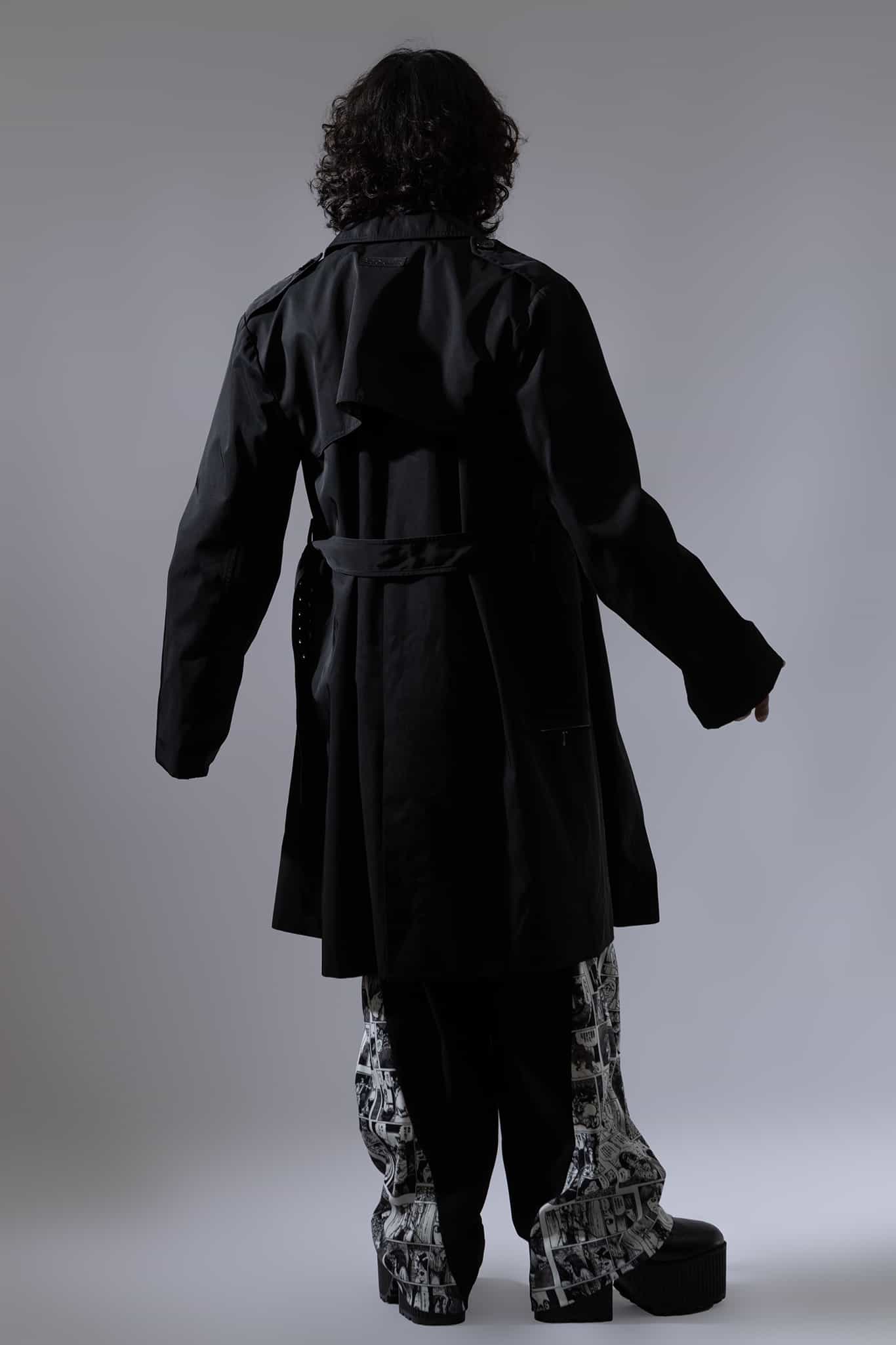 The Scar Oversized Trench Coat - Image 7
