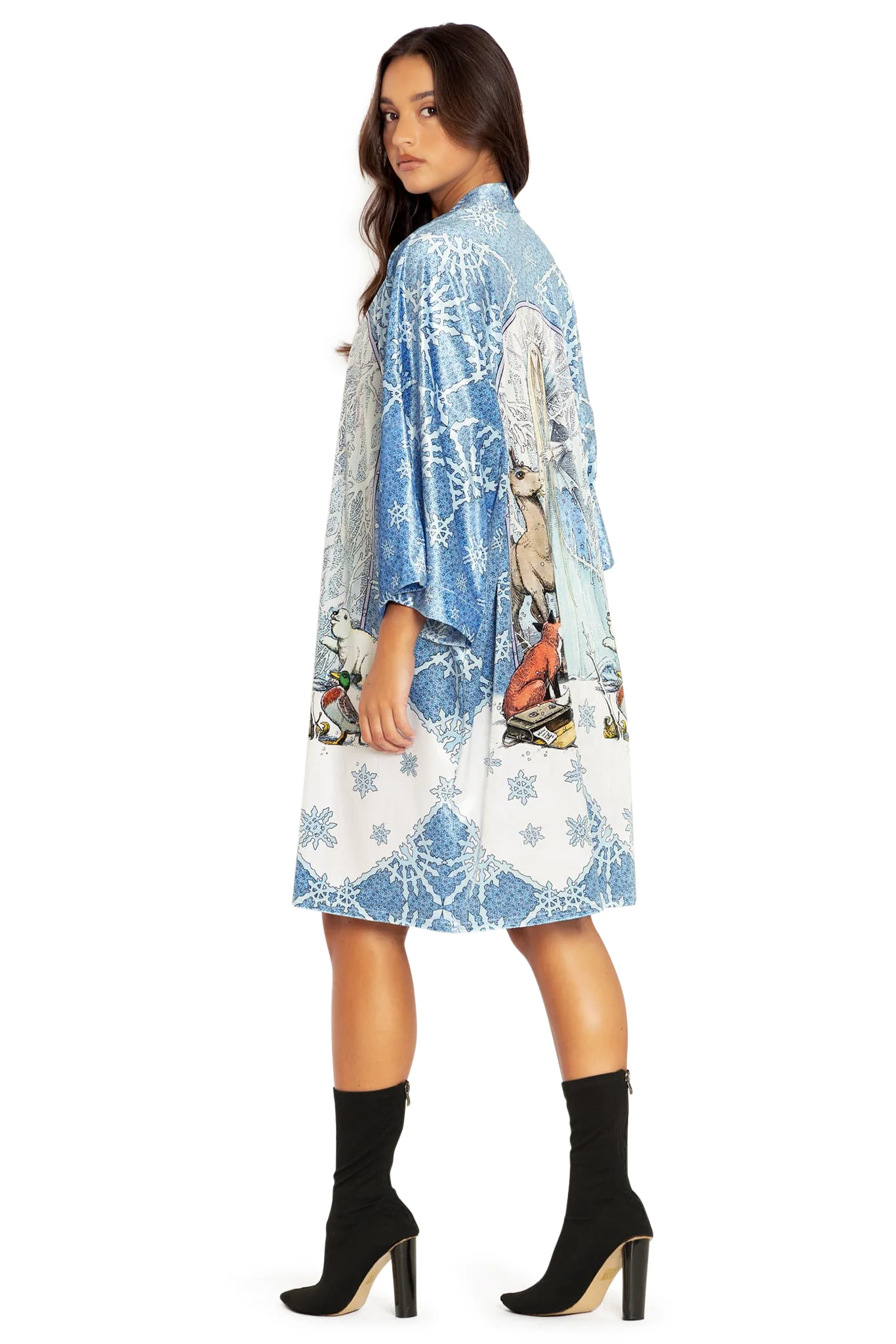 The Snow Queen Velvet Robe - Image 7