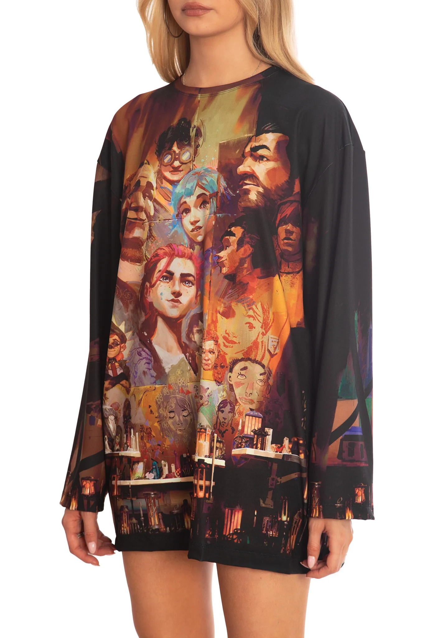 Tree Of Life Long Sleeve Big Tee - Image 3