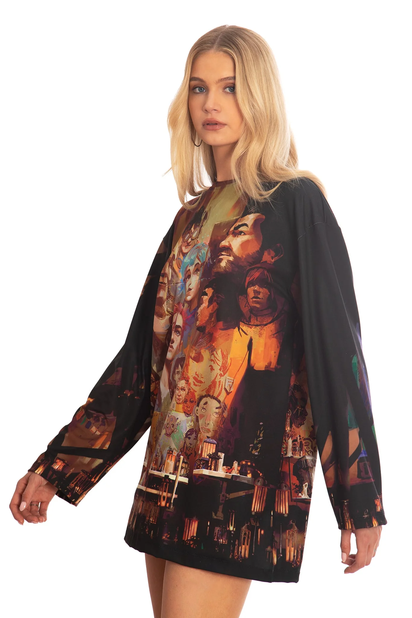 Tree Of Life Long Sleeve Big Tee - Image 6