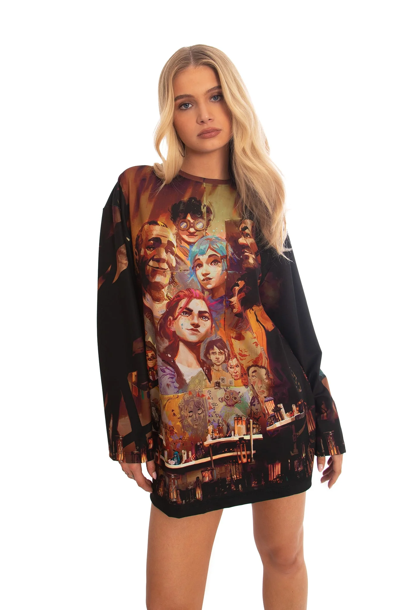 Tree Of Life Long Sleeve Big Tee - Image 9