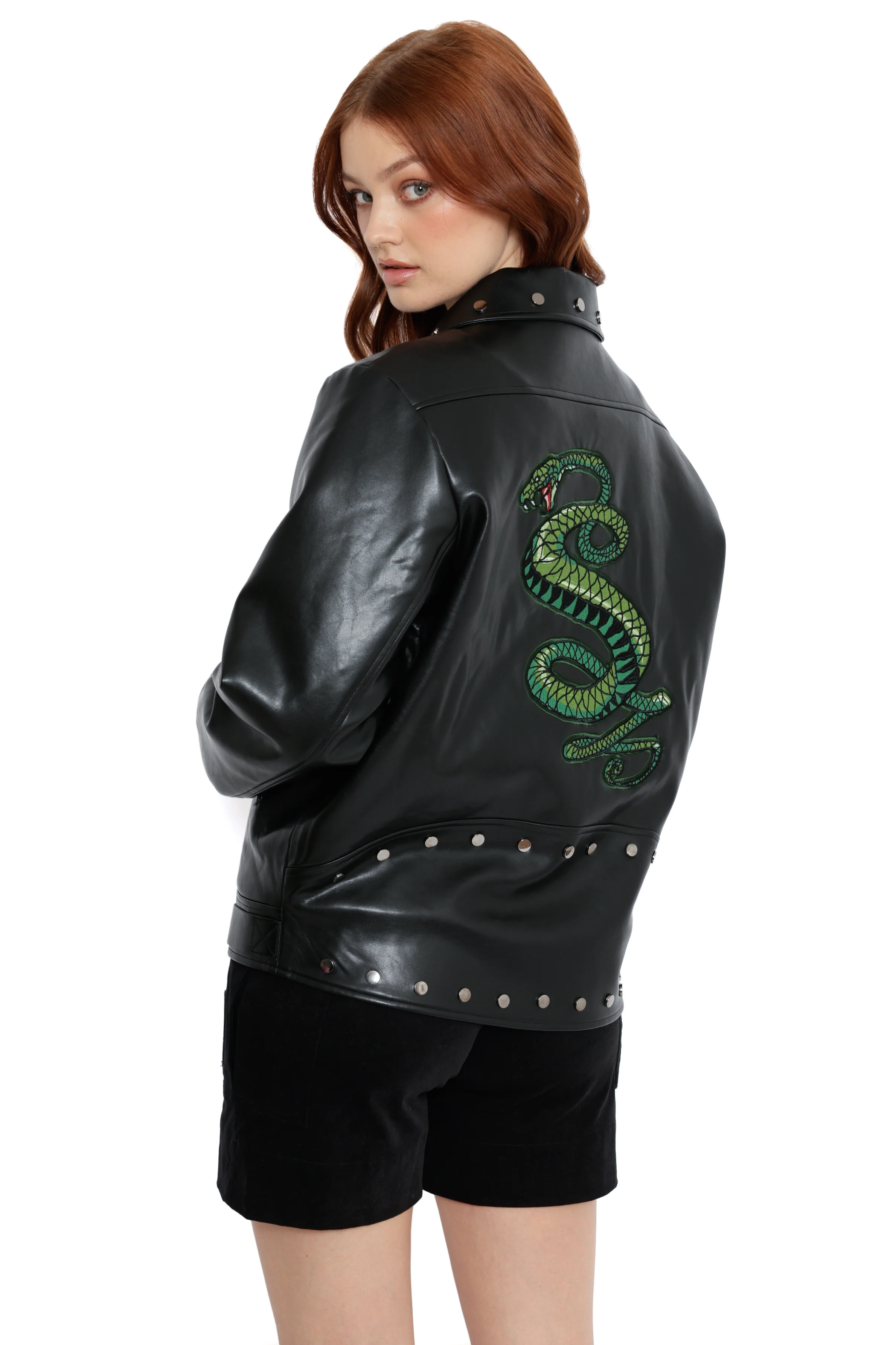 Tunnel Snakes Rule Moto Jacket - Image 3