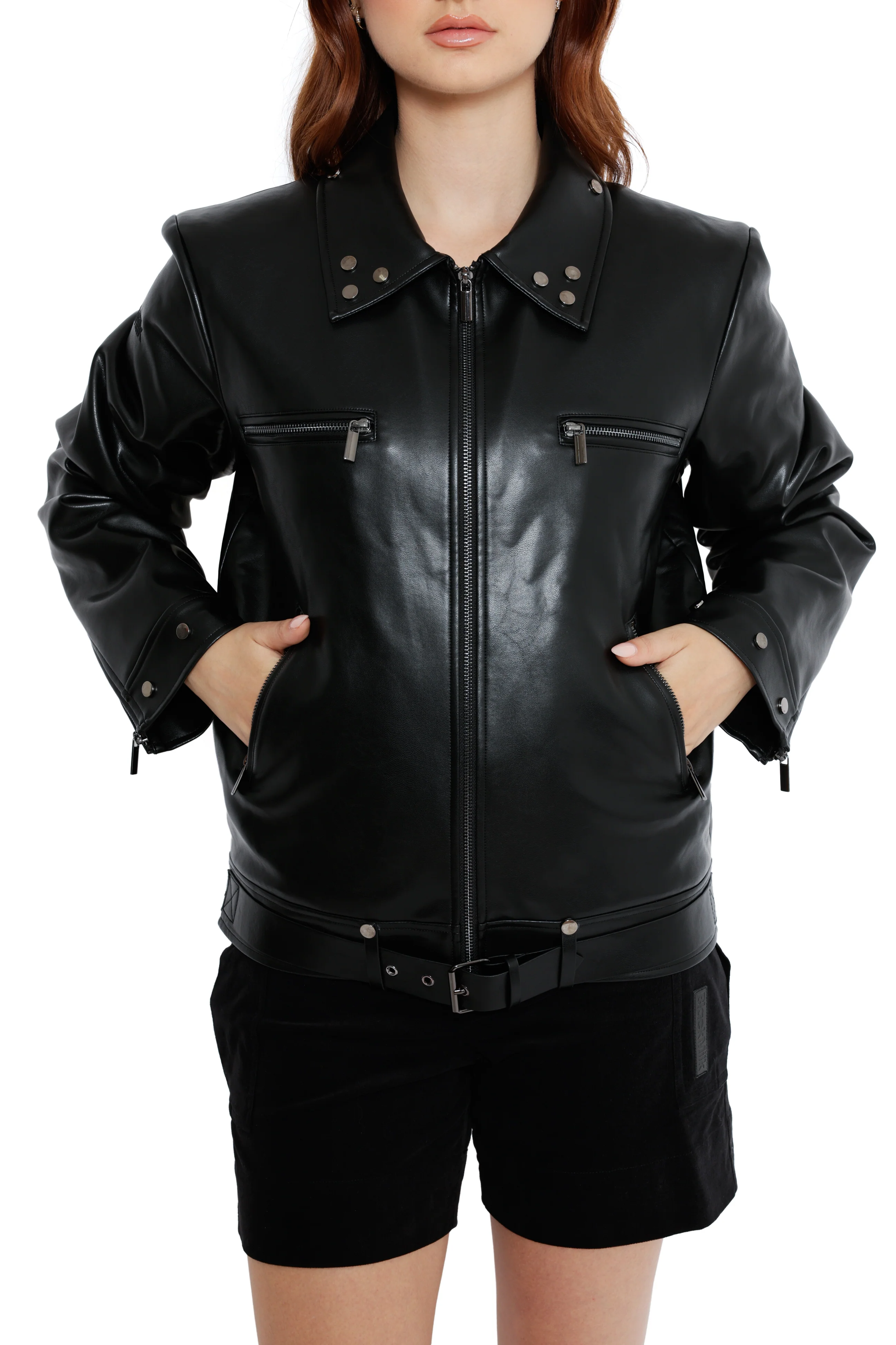 Tunnel Snakes Rule Moto Jacket - Image 7