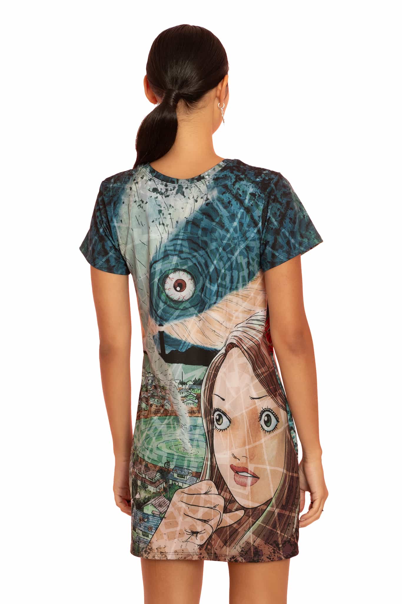 Uzumaki Reversible Tee Dress - Image 6