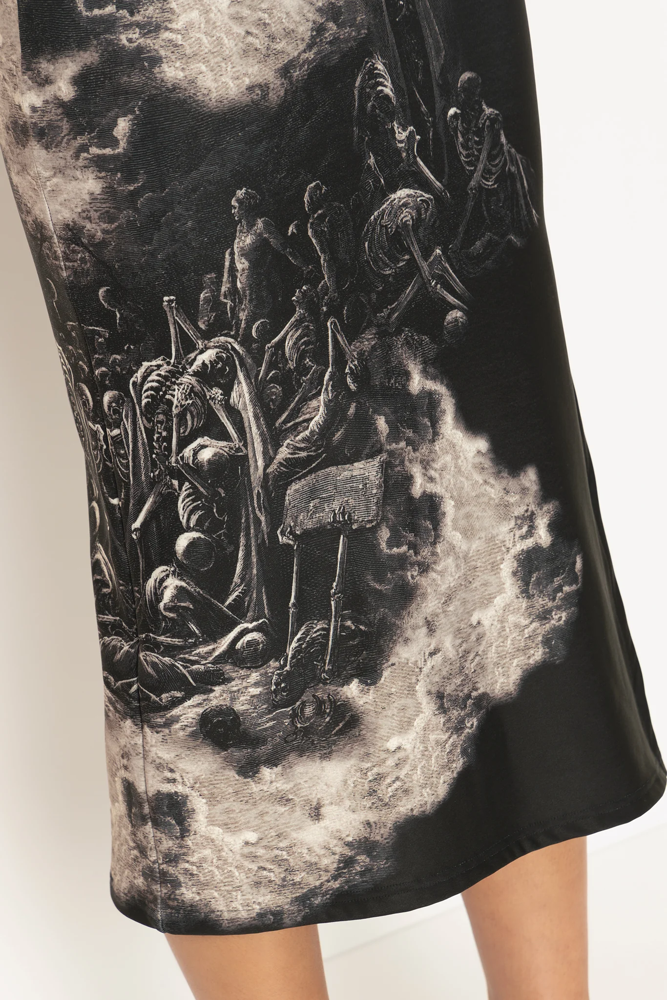 Valley Of Dry Bones Bishop Midaxi Dress - Image 4