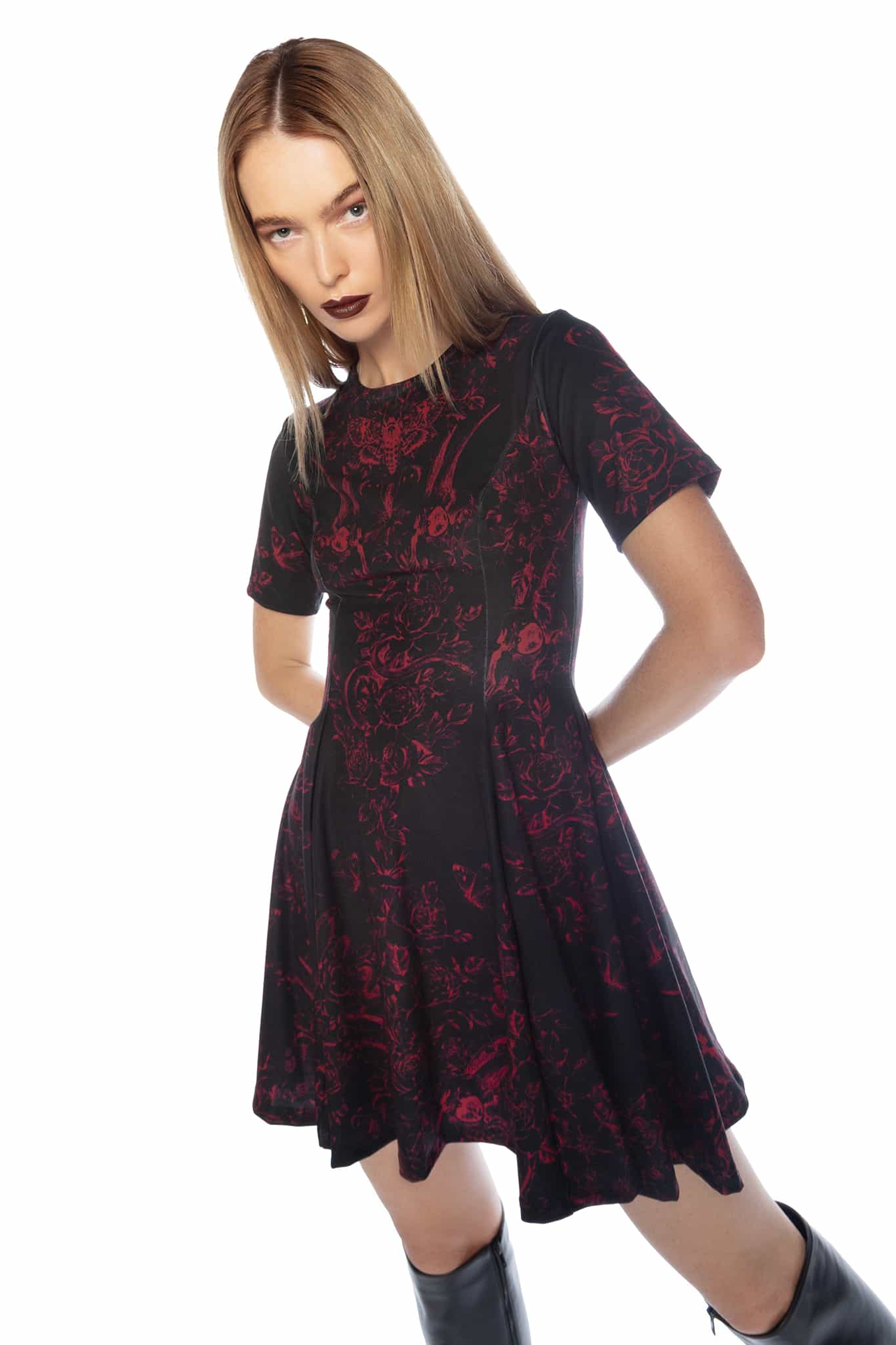 Venom Veil Evil Tee Dress - Image 8