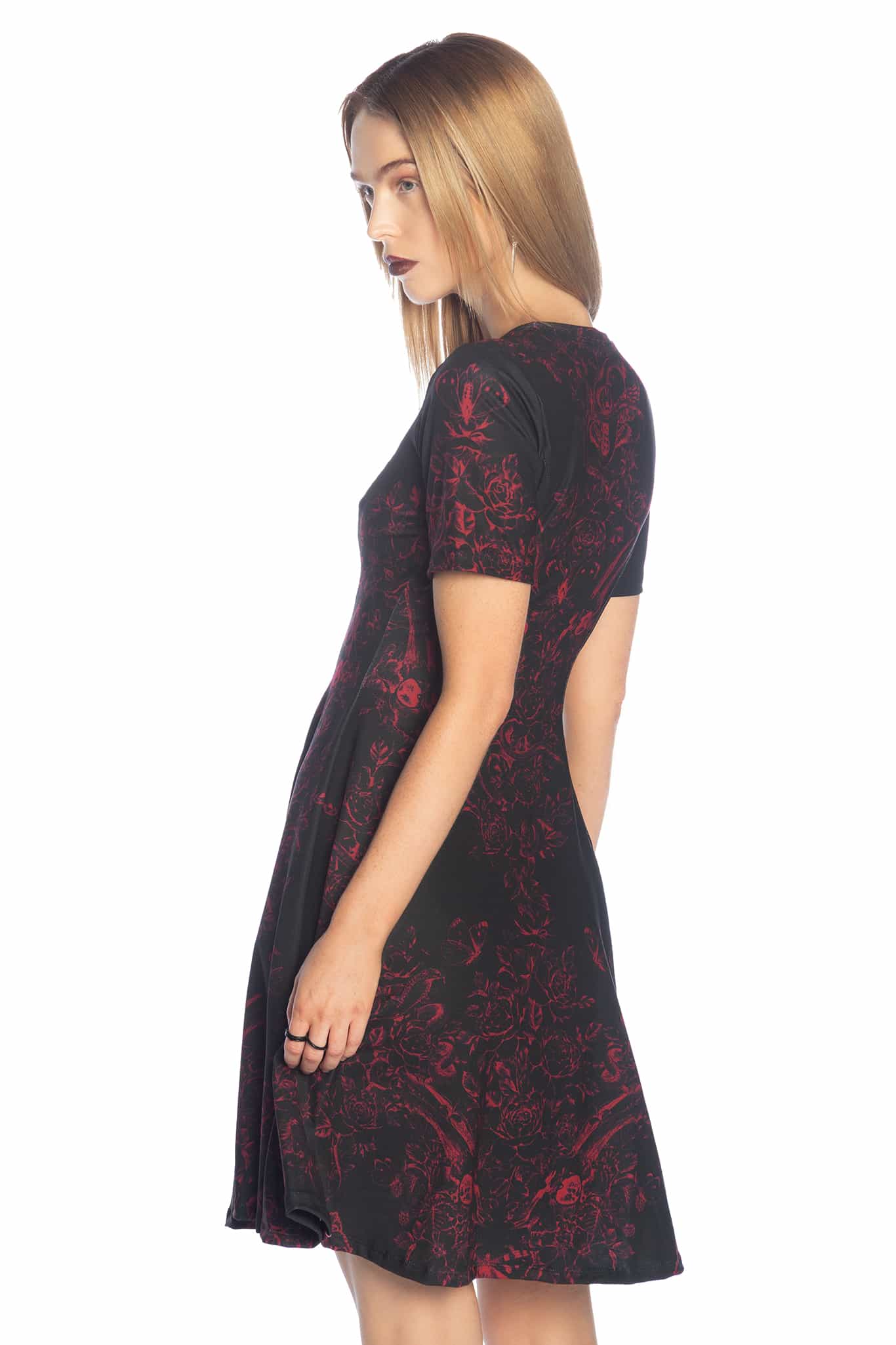 Venom Veil Longline Evil Tee Dress - Image 2