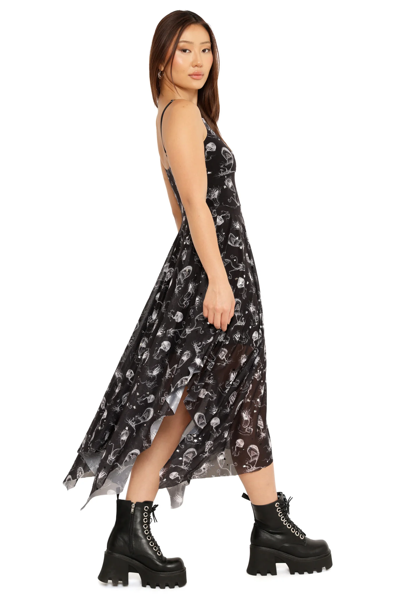 Venus Flytrap Handkerchief Dress - Image 5