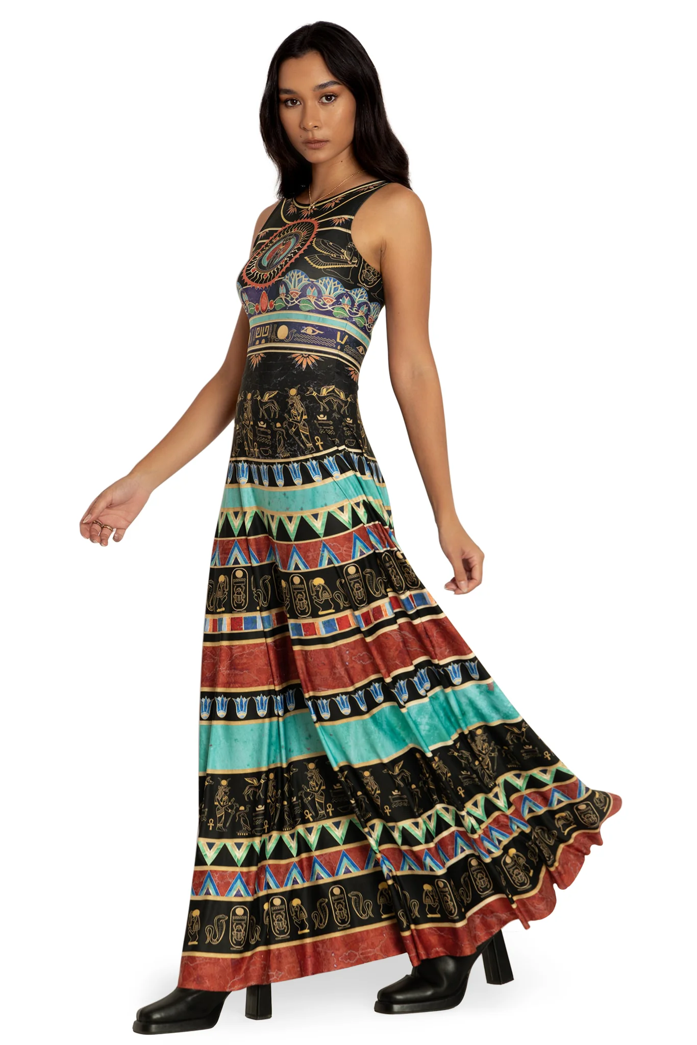 Walk Like An Egyptian Princess Maxi Dress - Image 5