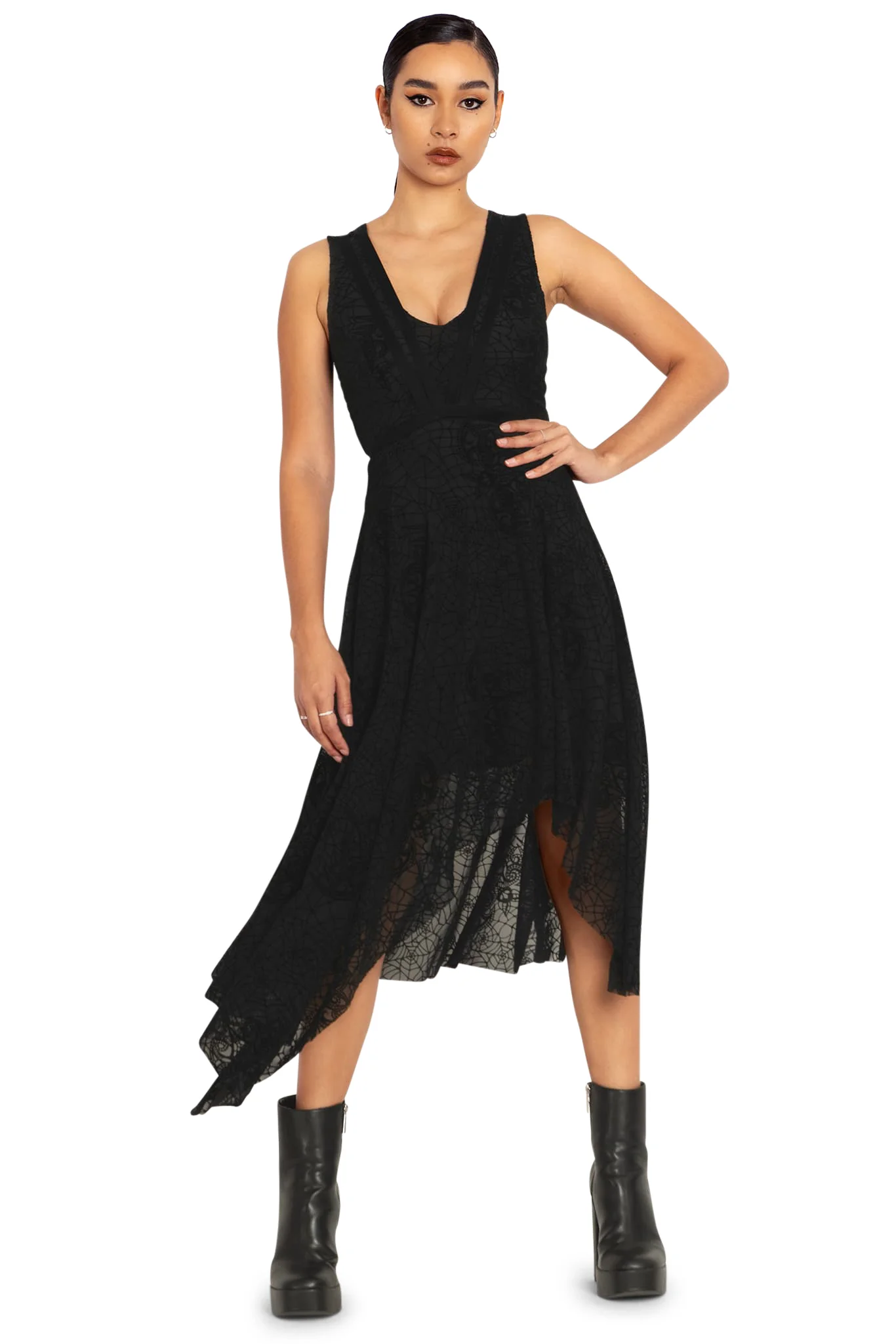 Webs And Wings Magician Dress