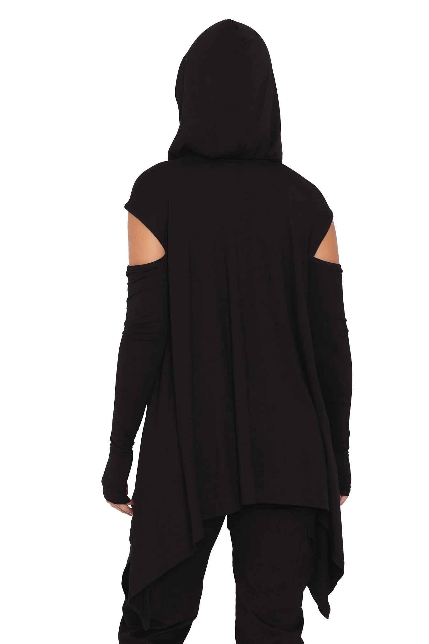 Wild Warrior Hooded Handkerchief Top - Image 2