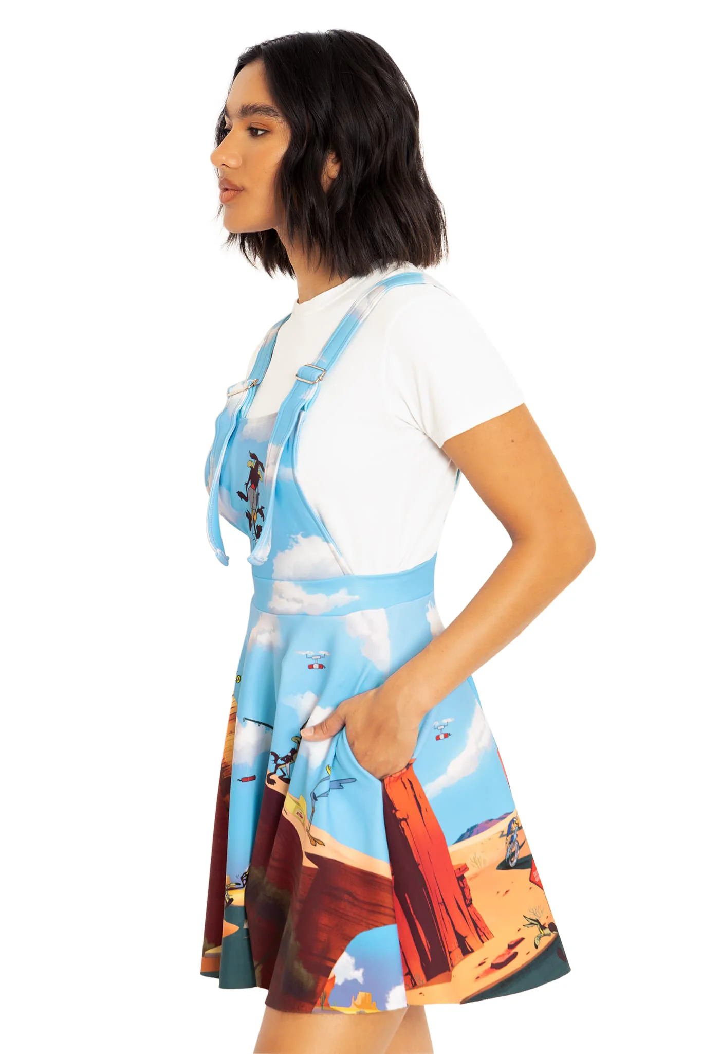 Wile E Coyote And Road Runner Apron Dress - Image 6