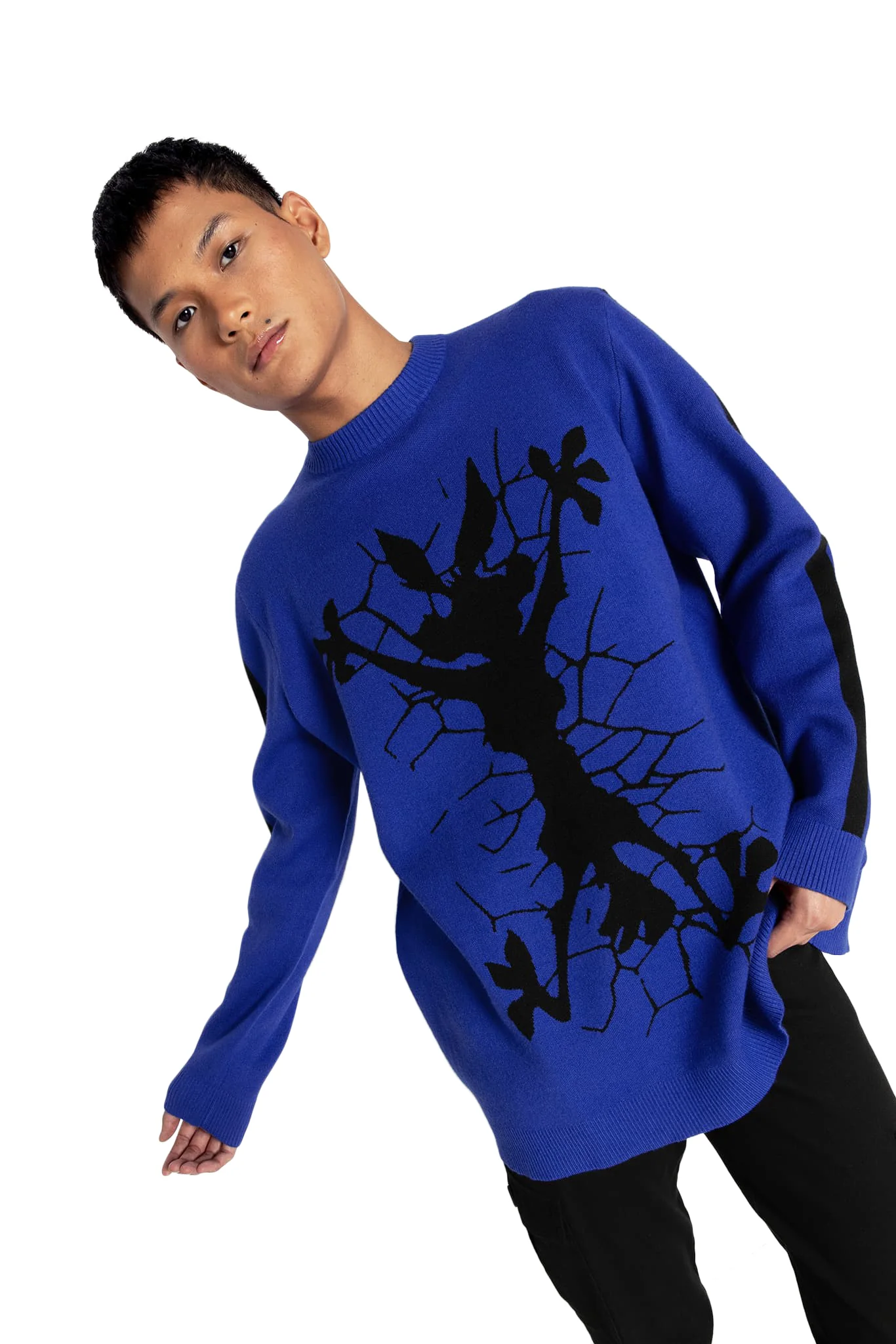 Wile E Coyote Oversized Knit Sweater - Image 10