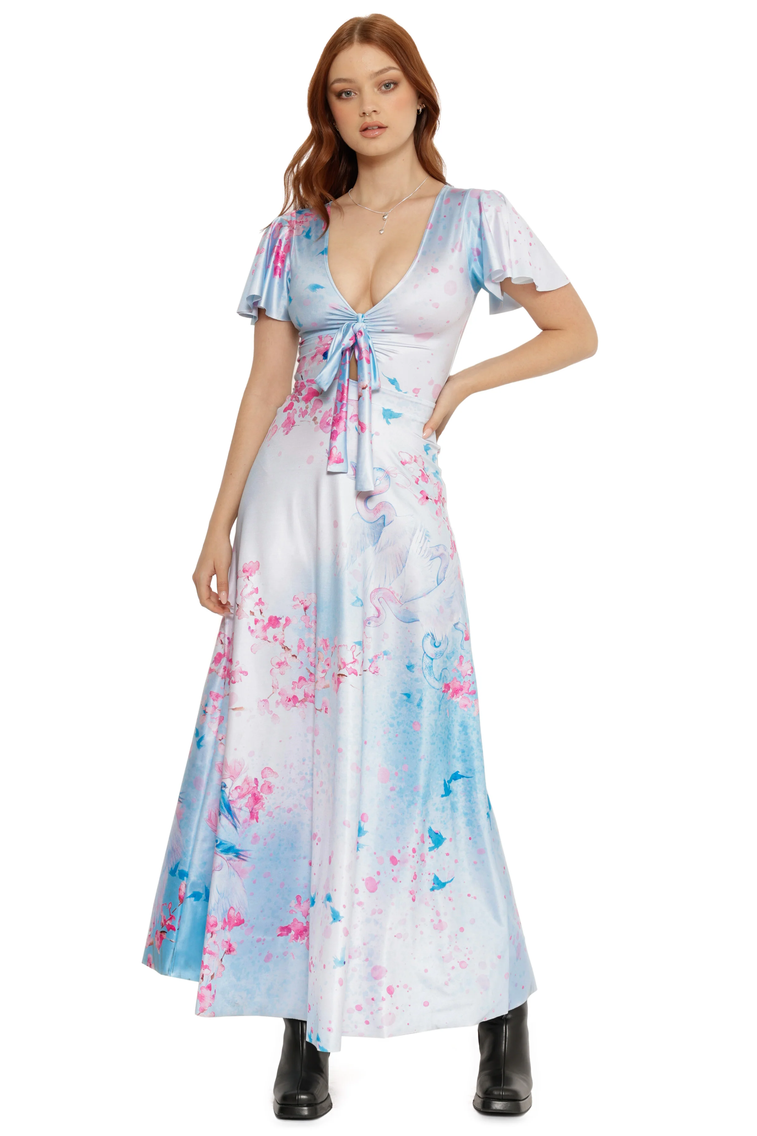 Winged Serpents Rio Maxi Dress - Image 3