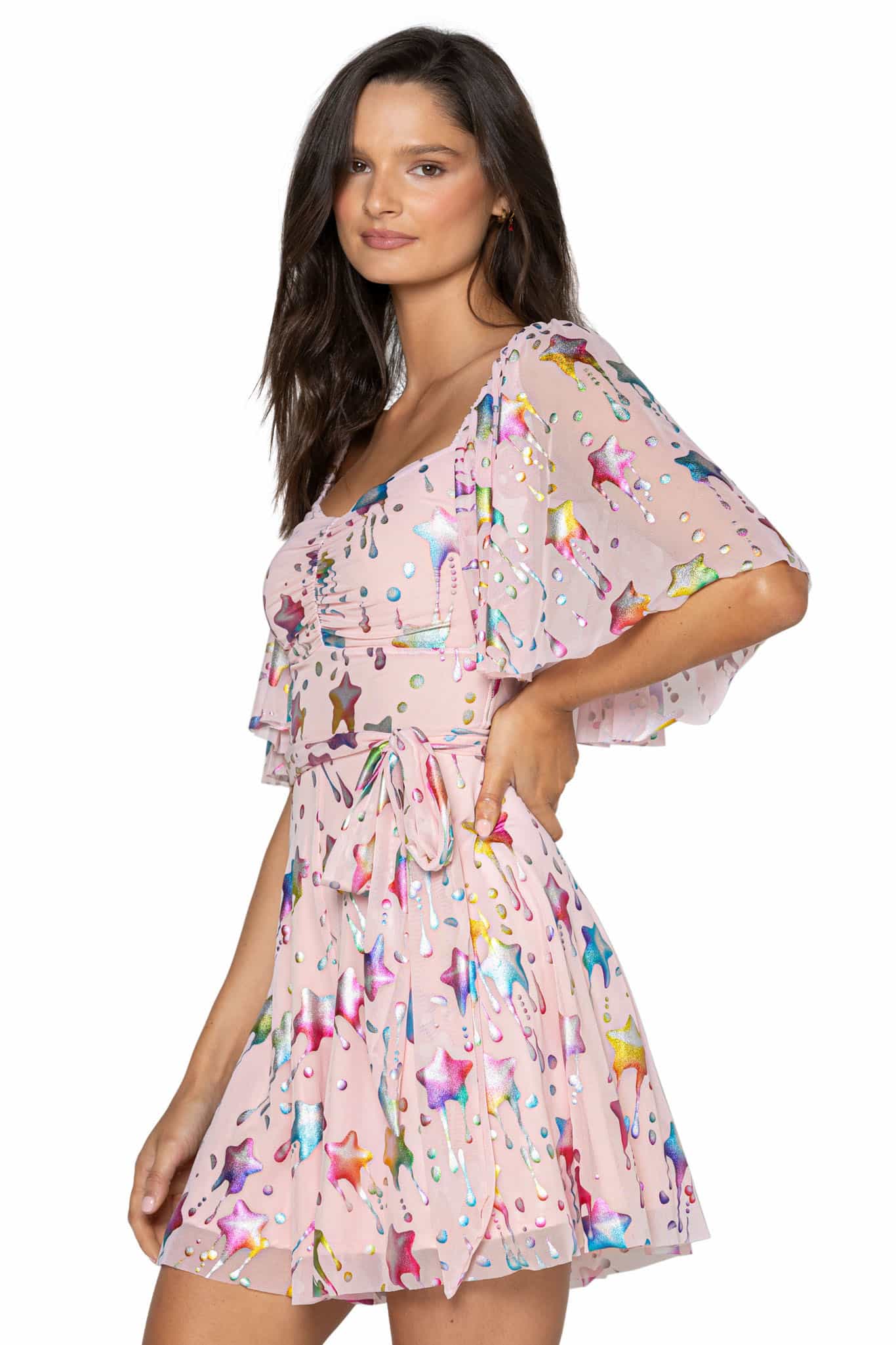 You're a Star Flutter Sleeve Playsuit - Image 4