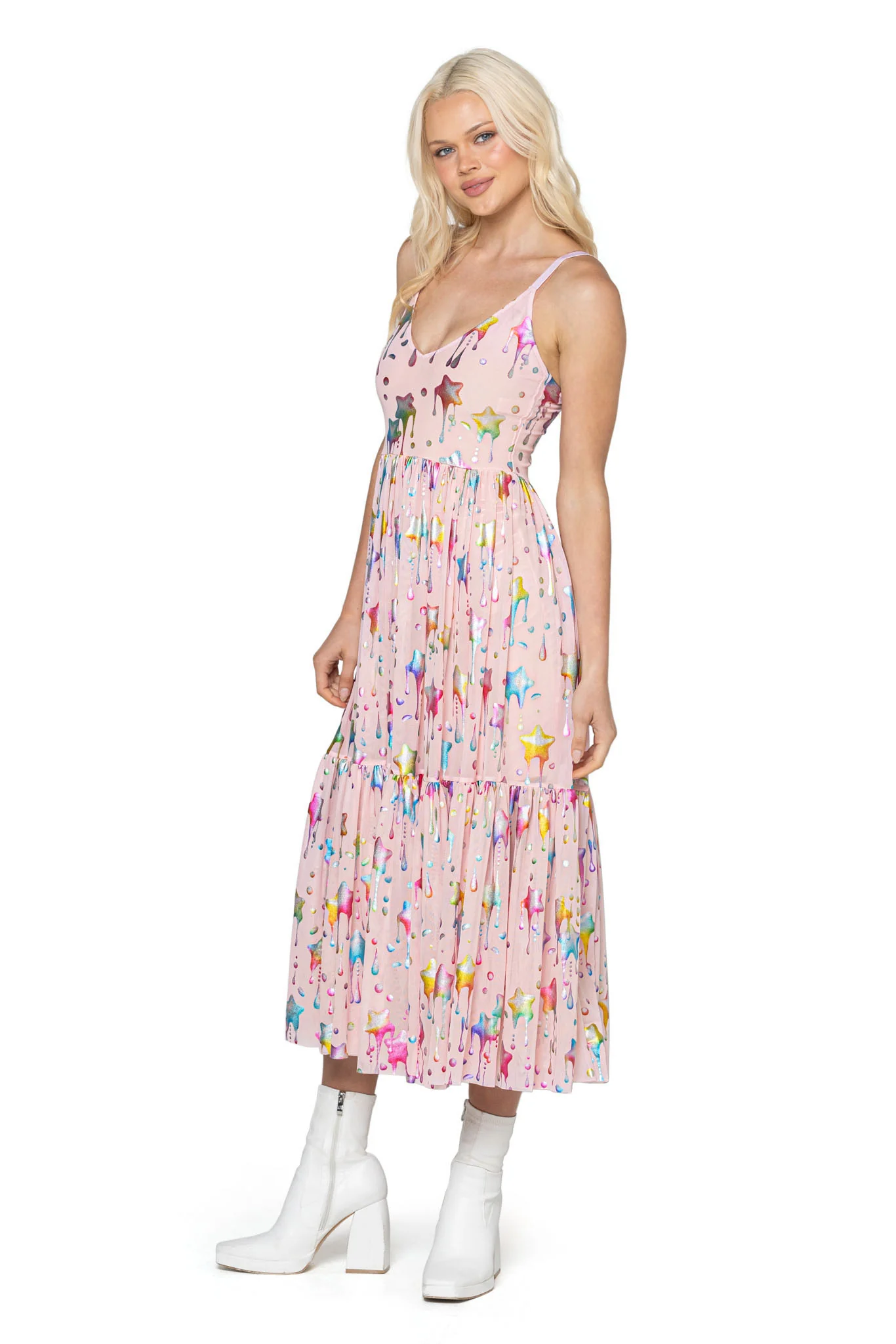 You're a Star Sheer Midaxi Dress - Image 3
